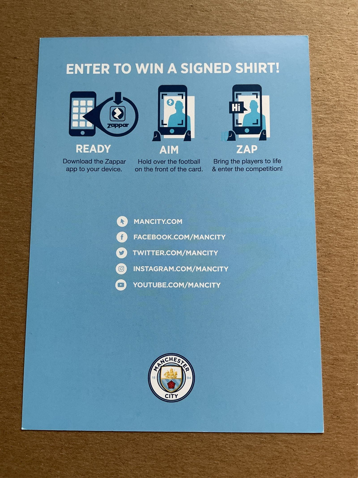 John Stones, England 🏴 Manchester City 2017/18 hand signed