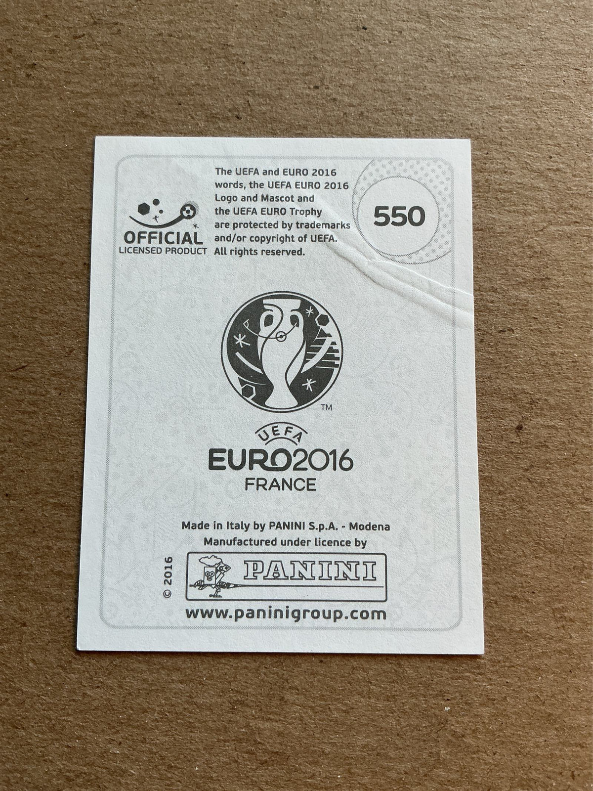 Mikael Antonsson, Sweden 🇸🇪 UEFA Euro 2016 Panini hand signed
