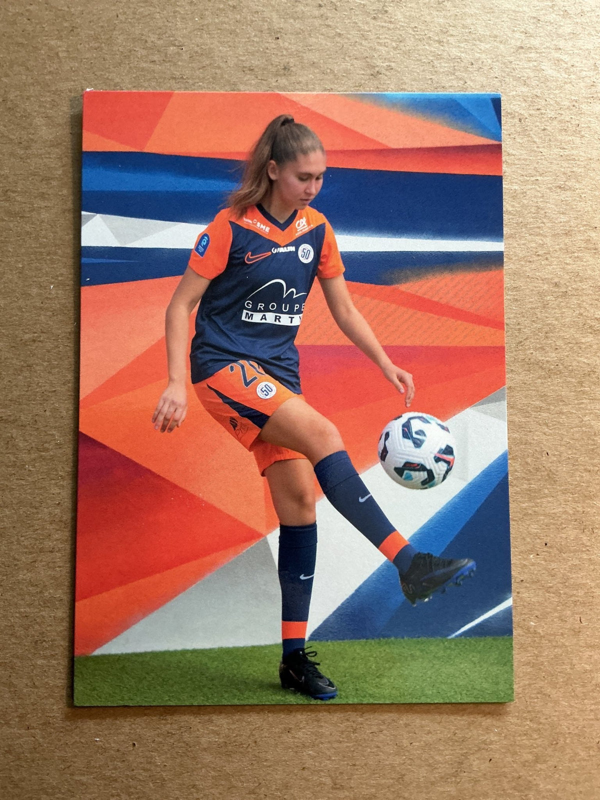 Agathe Felden, France 🇫🇷 Montpellier HSC 2024/25 hand signed - Autographs-World