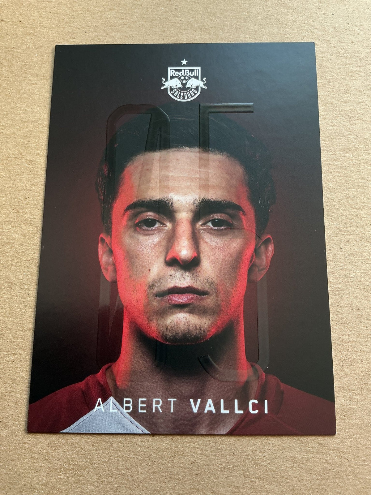 Albert Vallci, Austria 🇦🇹 Red Bull Salzburg 2020/21 hand signed - Autographs-World