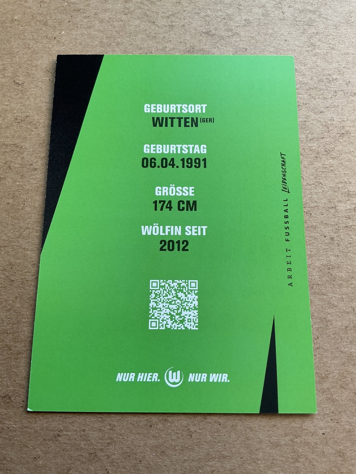 Alexandra Popp, Germany 🇩🇪 VfL Wolfsburg 2025/26 hand signed - Autographs-World