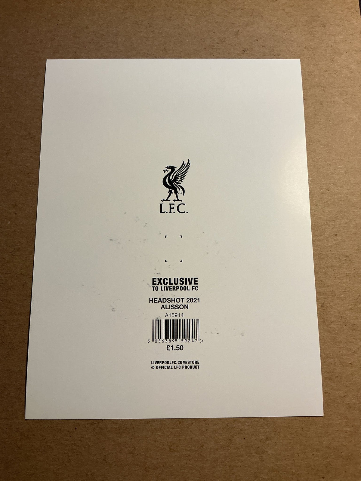 Alisson Becker, Brazil 🇧🇷 Liverpool FC 2020/21 hand signed - Autographs-World