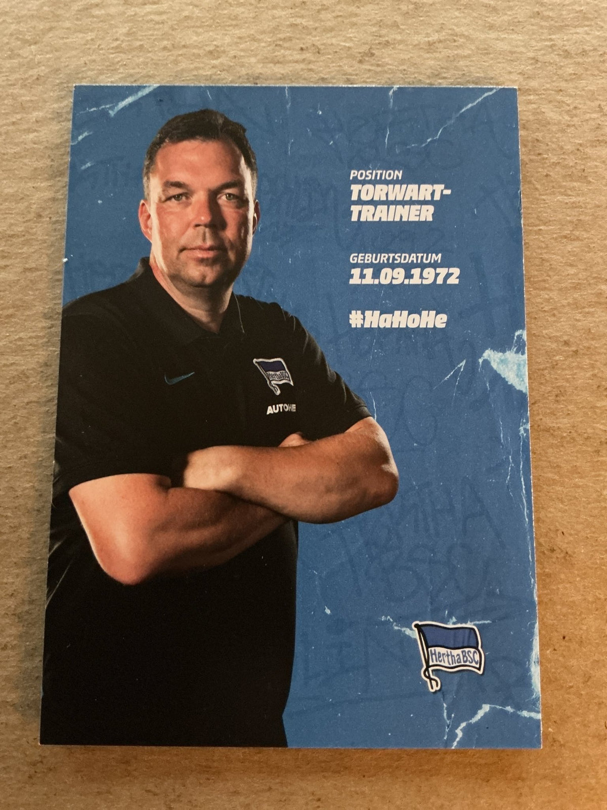 Andreas Menger, Germany 🇩🇪 Hertha BSC Berlin 2021/22 hand signed - Autographs-World