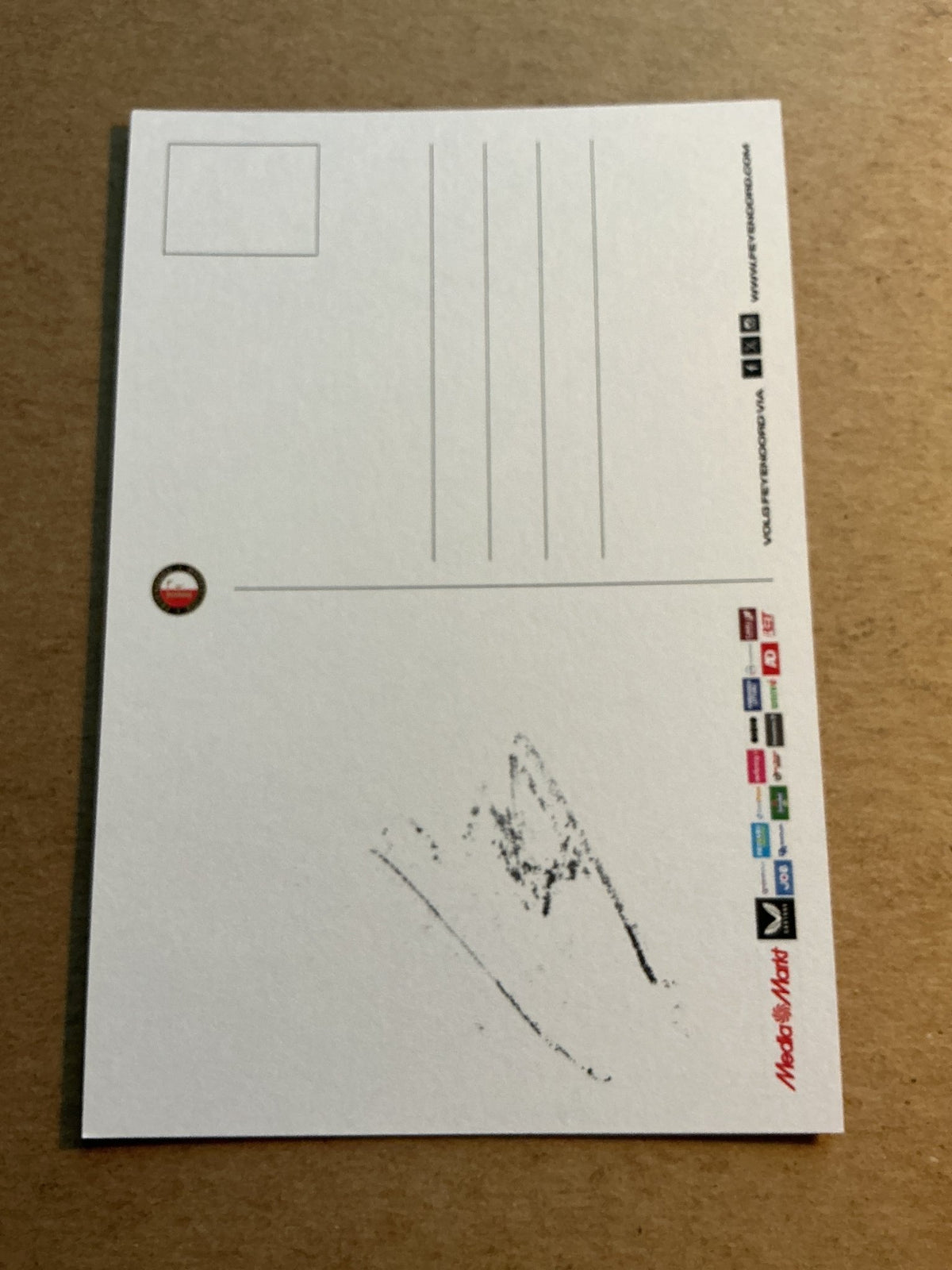 Anel Ahmedhodzić, Bosnia 🇧🇦 Feyenoord Rotterdam 2025/26 hand signed - Autographs-World