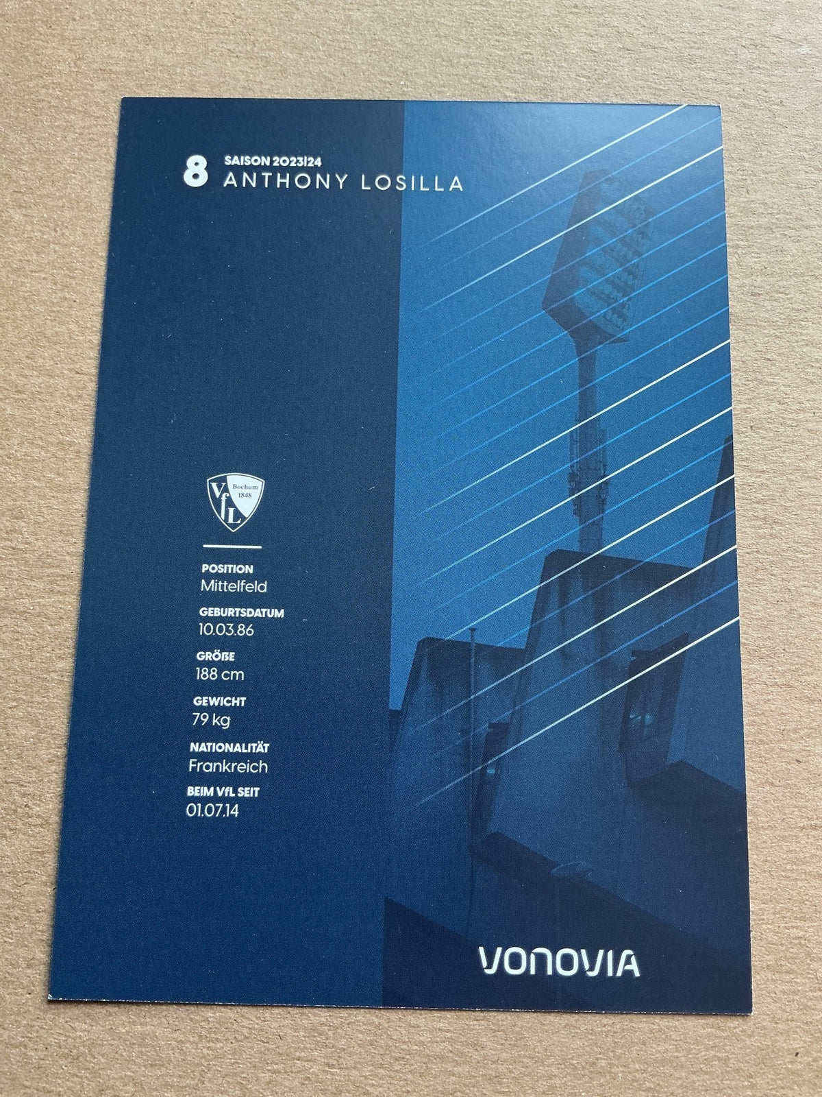Anthony Losilla, France 🇫🇷 VfL Bochum 2023/24 hand signed - Autographs-World