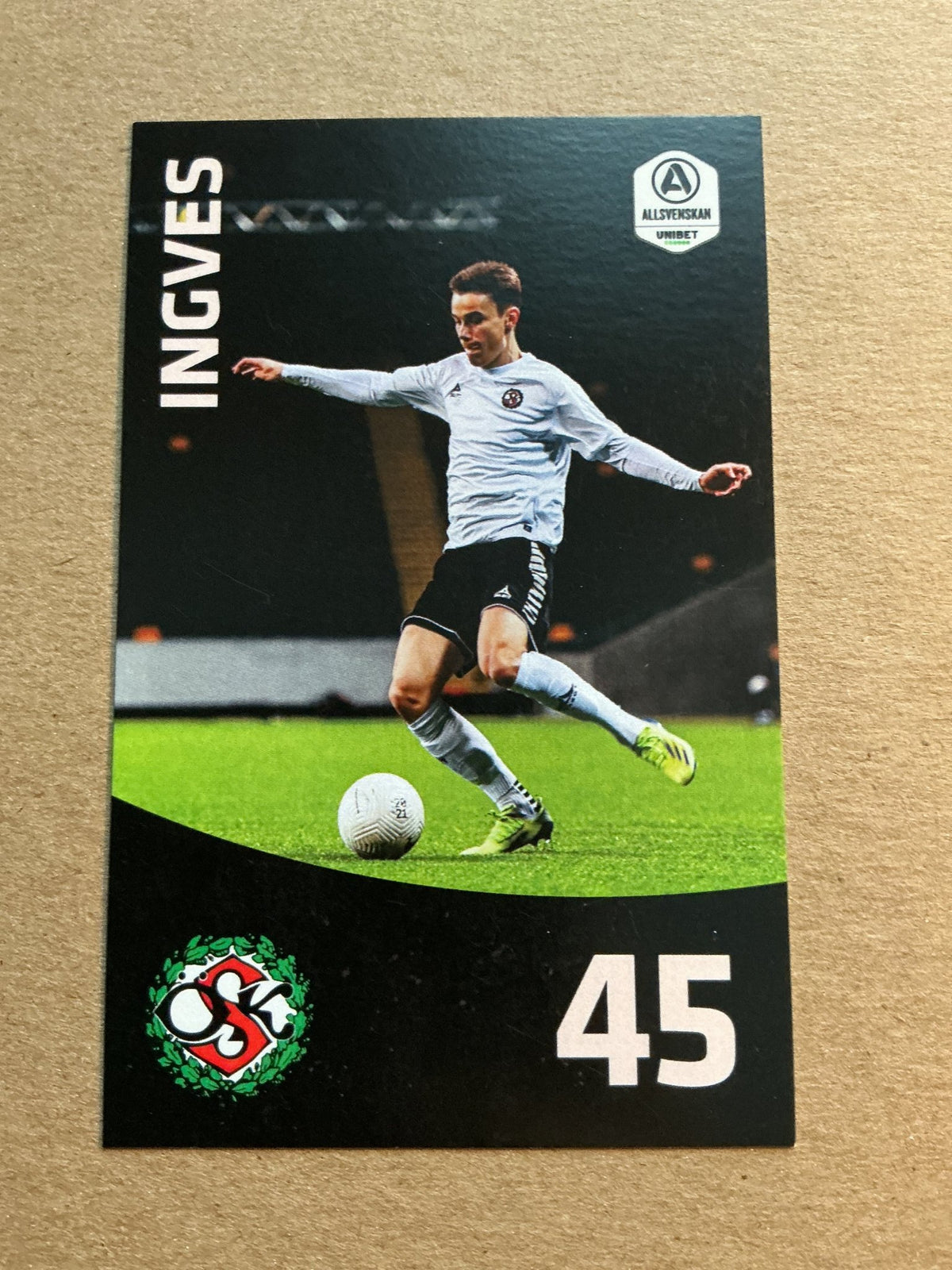 Anton Ingves, Sweden 🇸🇪 Örebro SK 2021/22 hand signed - Autographs-World