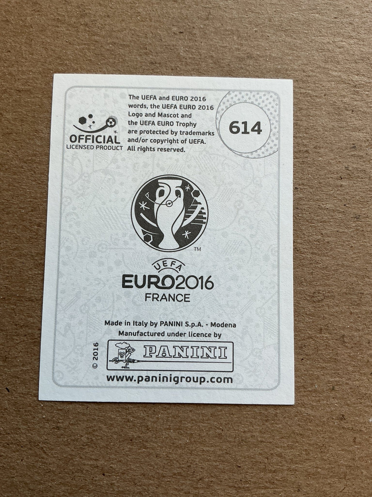 Ari Skúláson, Iceland 🇮🇸 UEFA Euro 2016 Panini hand signed - Autographs-World