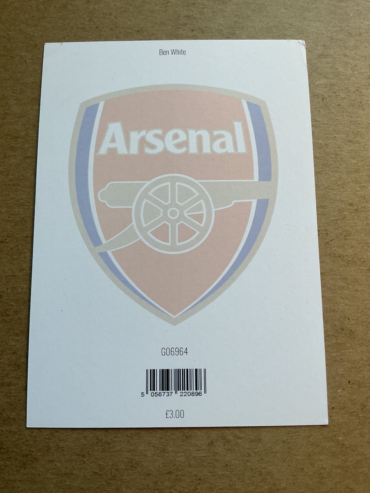 Ben White, England 🏴 Arsenal FC 2025/26 hand signed - Autographs-World