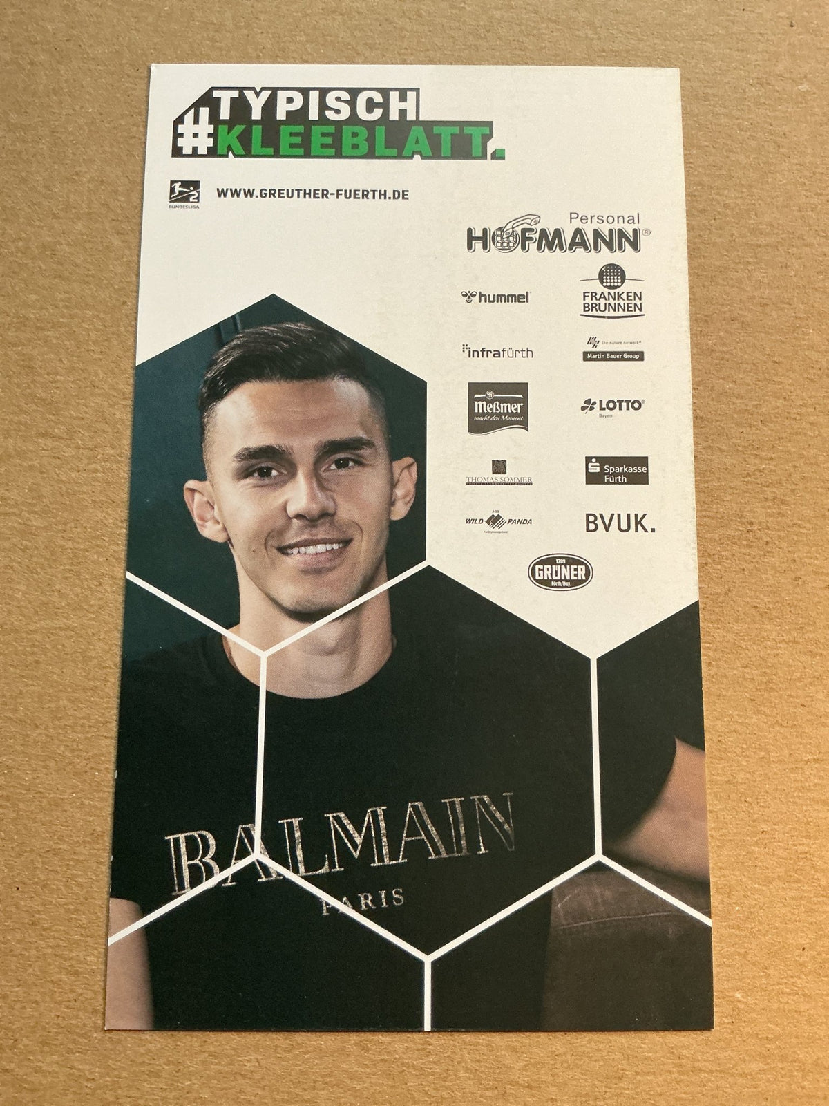 Branimir Hrgota, Sweden 🇸🇪 SpVgg Greuther Fürth 2019/20 hand signed - Autographs-World