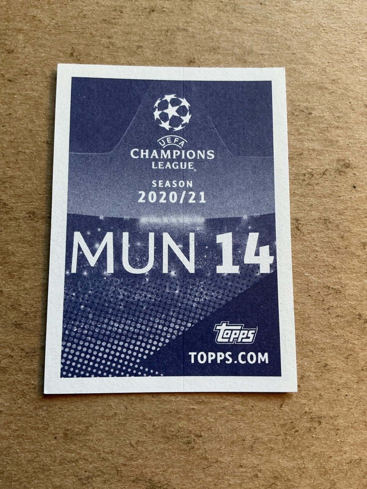 Bruno Fernandes, Portugal 🇵🇹 Manchester United 2020/21 Topps hand signed - Autographs-World