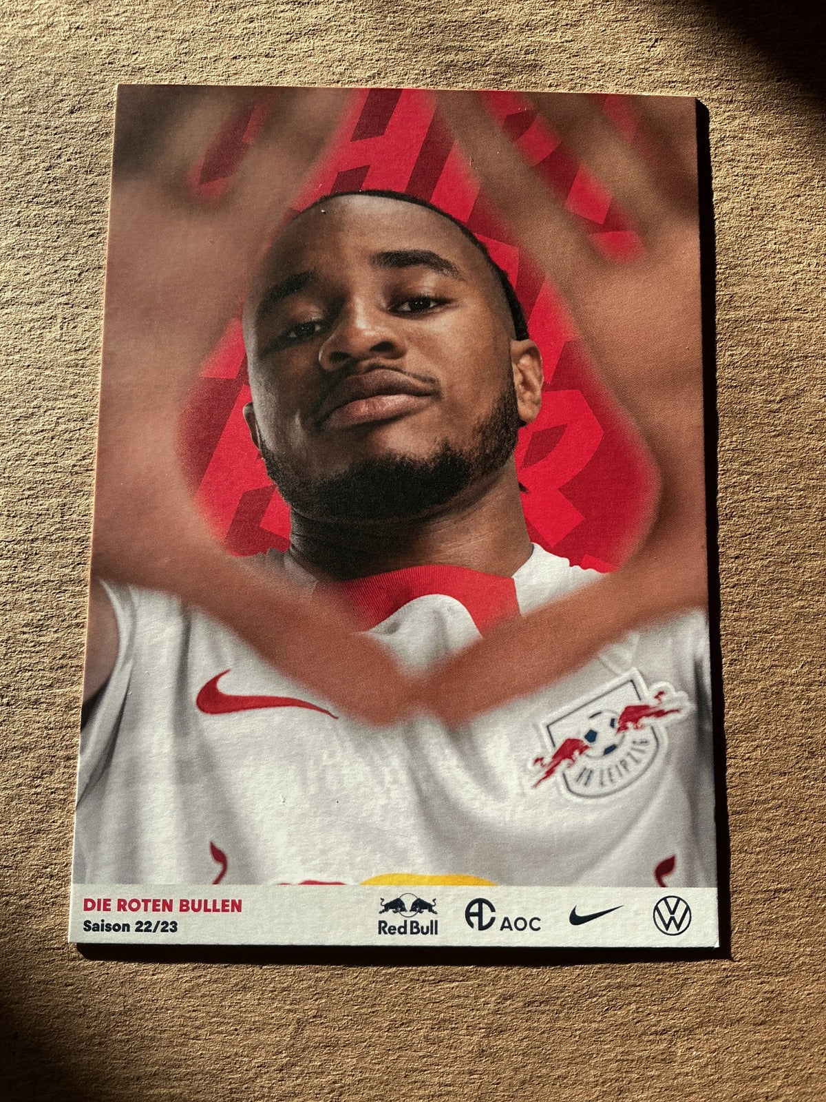 Christopher Nkunku, France 🇫🇷 RB Leipzig 2022/23 hand signed - Autographs-World