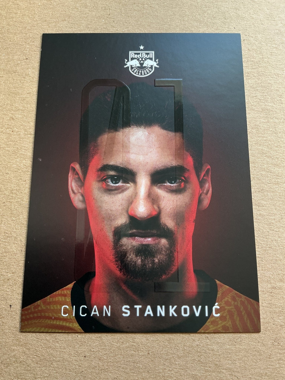 Cican Stanković, Austria 🇦🇹 Red Bull Salzburg 2020/21 hand signed - Autographs-World