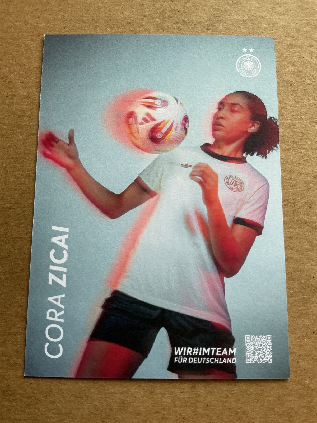 Cora Zicai, Germany 🇩🇪 Women’s Euro Cup 2025 hand signed - Autographs-World