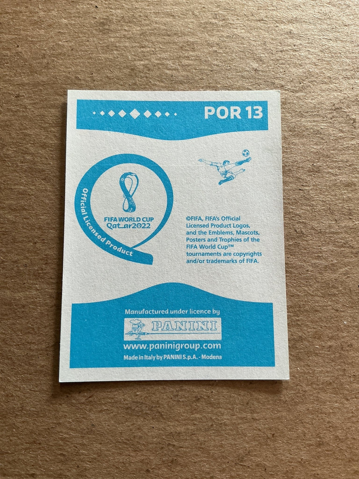 Danilo Pereira, Portugal šµš¹ FIFA World Cup 2022 Panini hand signed - Autographs-World