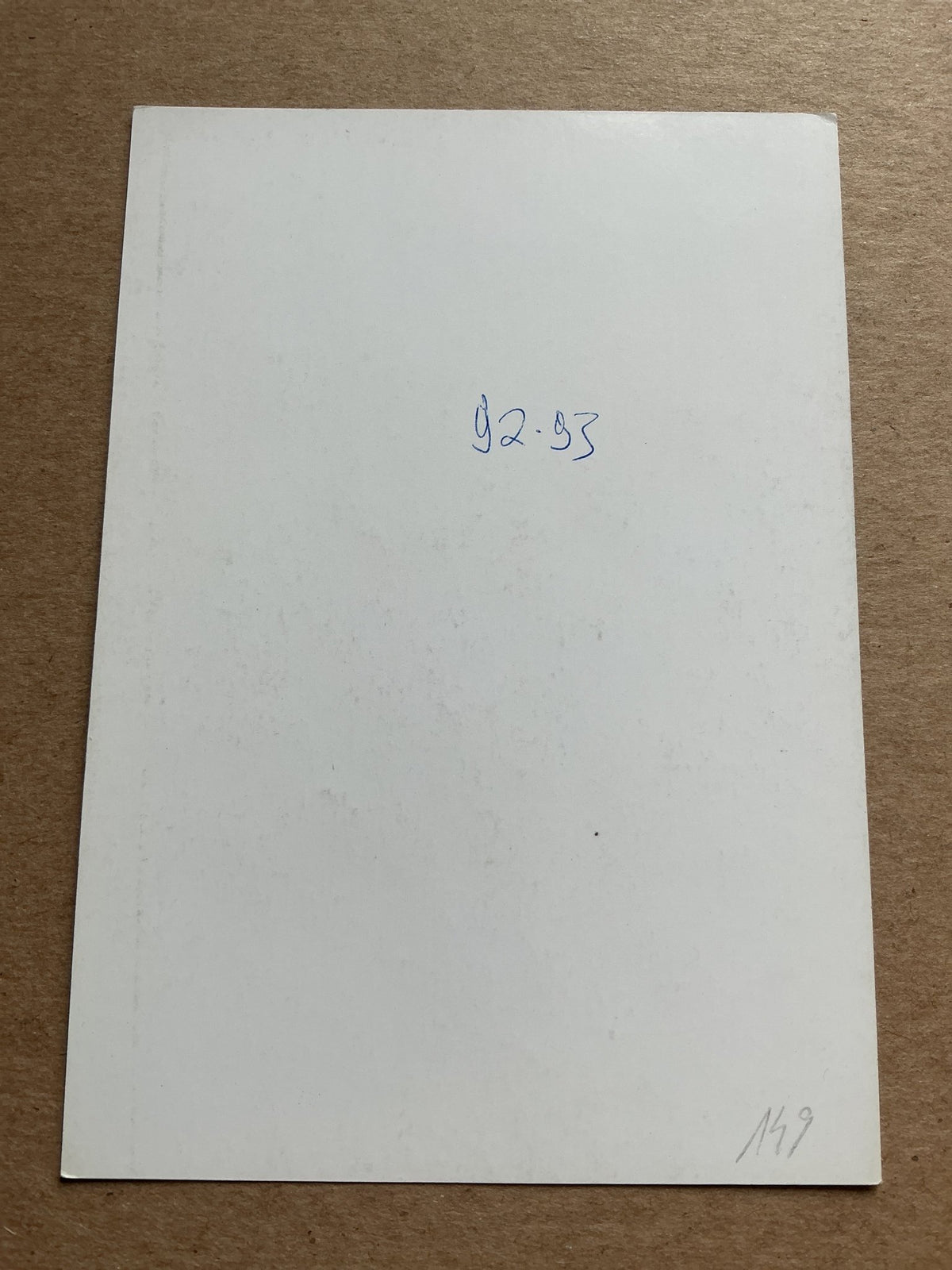 Dany Verlinden, Belgium π§πͺ Club Brugge 1992/93 hand signed - Autographs-World
