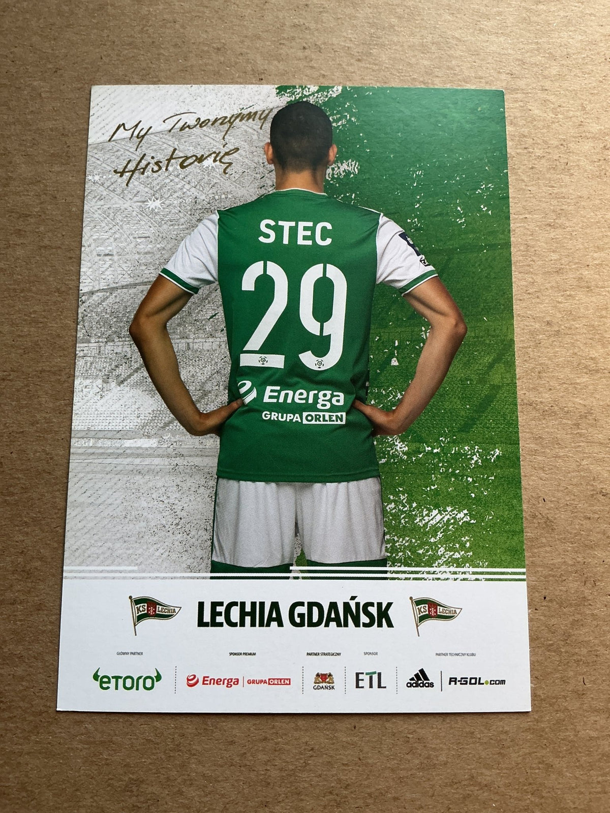 David Stec, Austria 🇦🇹 Lechia Gdansk 2022/23 hand signed - Autographs-World