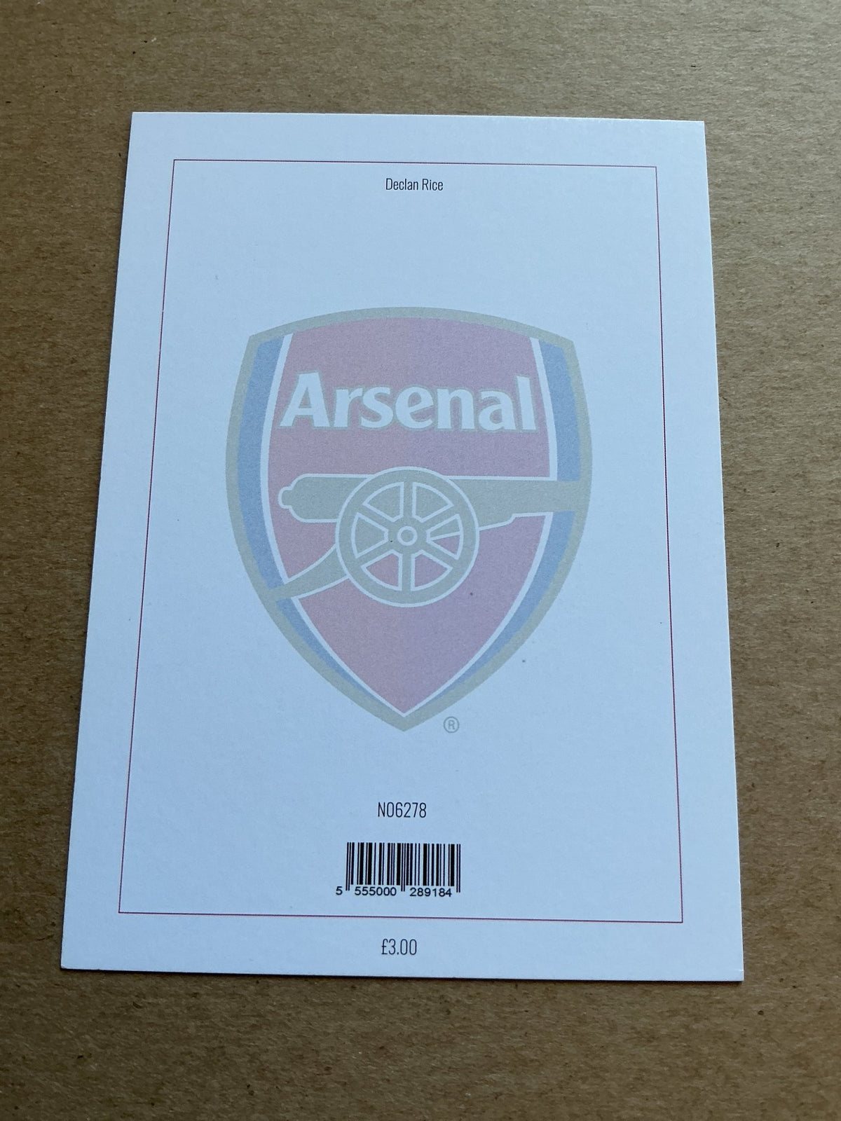 Declan Rice, England 🏴 Arsenal FC 2023/24 hand signed - Autographs-World