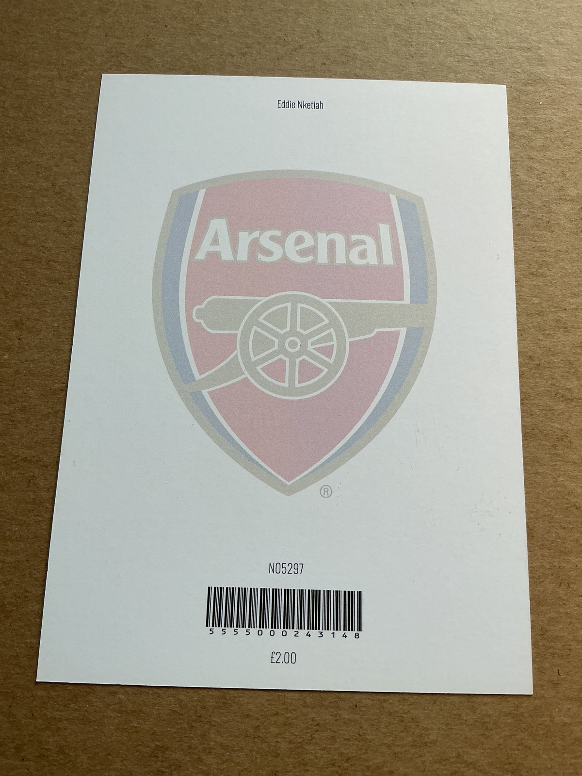 Eddie Nketiah, England 🏴 Arsenal FC 2022/23 hand signed - Autographs-World