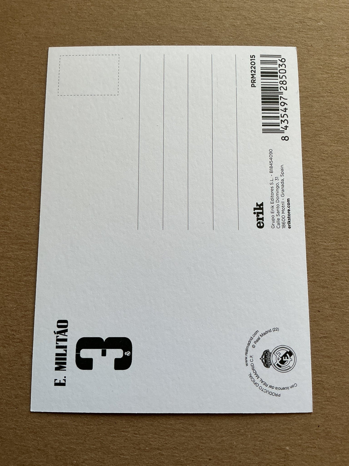 Éder Militão, Brazil 🇧🇷 Real Madrid 2022/23 hand signed - Autographs-World