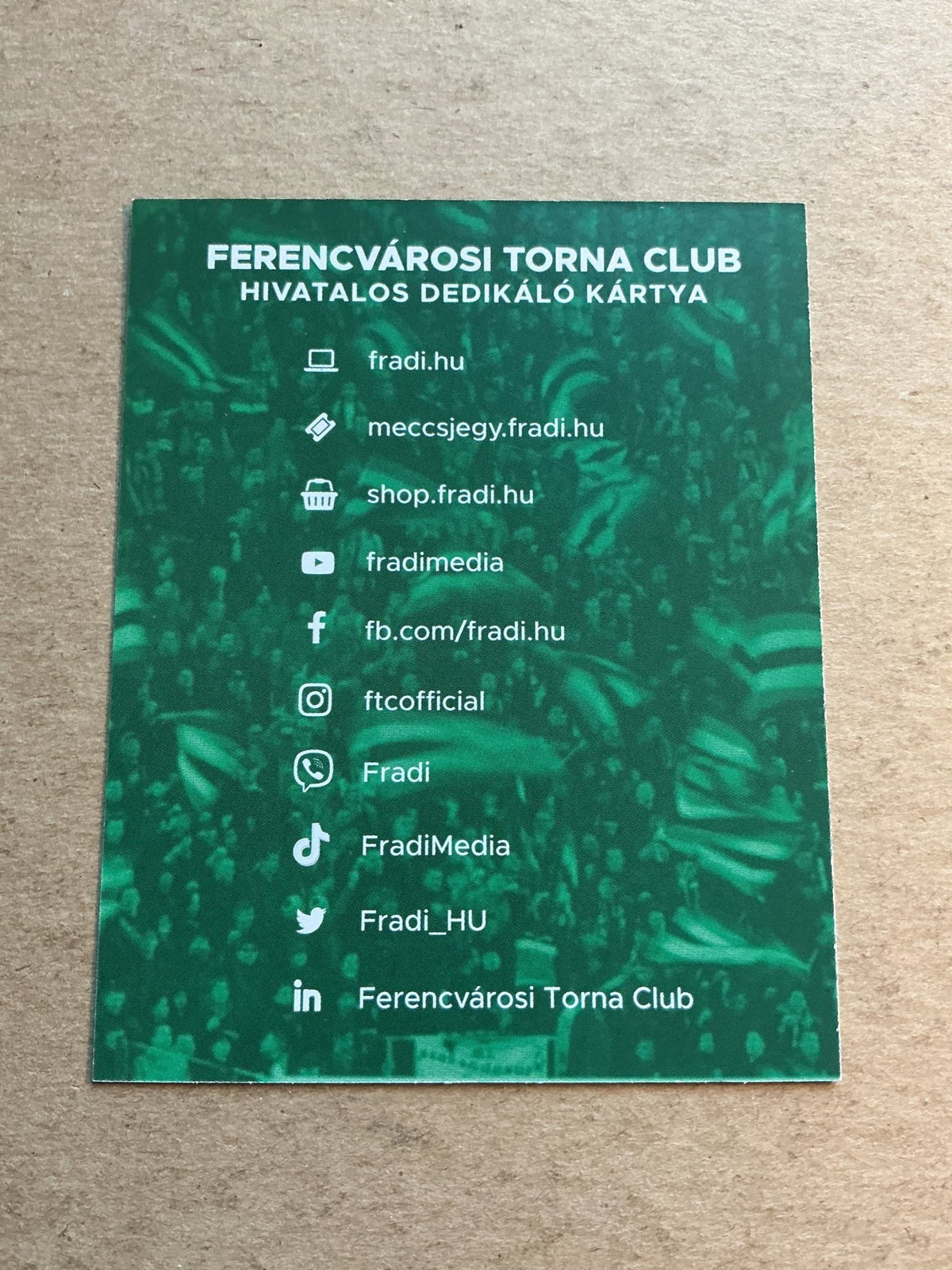 Eldar Civic, Bosnia 🇧🇦 Ferencváros 2022/23 hand signed - Autographs-World