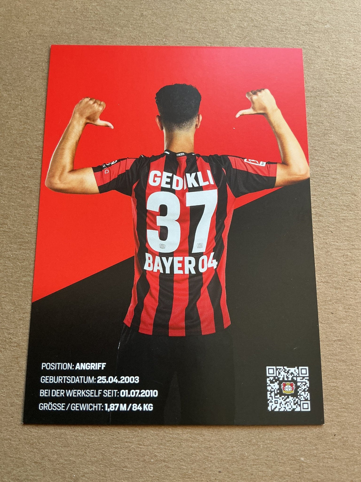 Emrehan Gedikli, Germany 🇩🇪 Bayer 04 Leverkusen 2021/22 hand signed - Autographs-World