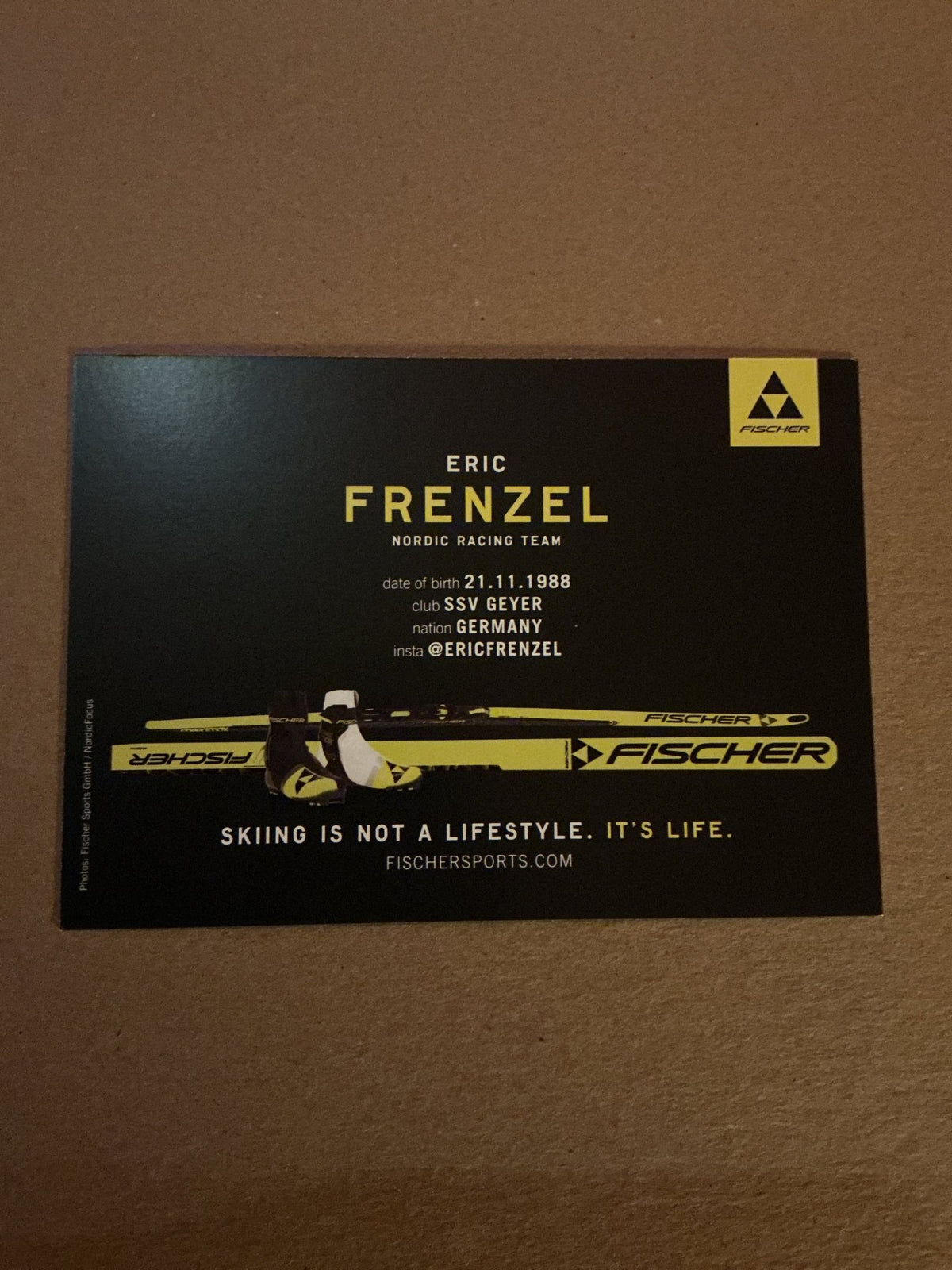 Eric Frenzel, Germany 🇩🇪 Nordic Combined 2023/24 hand signed - Autographs-World