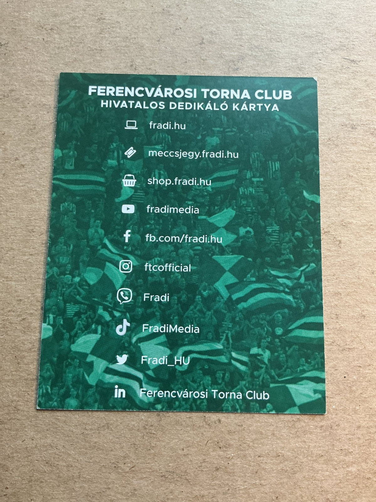 Franck Boli, Ivory Coast 🇨🇮 Ferencvaros TC 2021/22 hand signed - Autographs-World