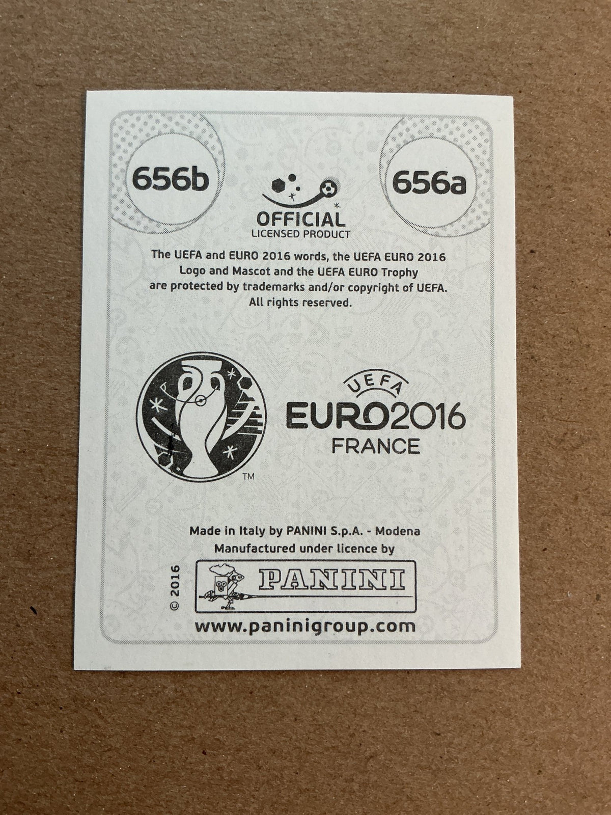 Gábor Király, Hungary 🇭🇺 UEFA Euro 2016 Panini hand signed - Autographs-World