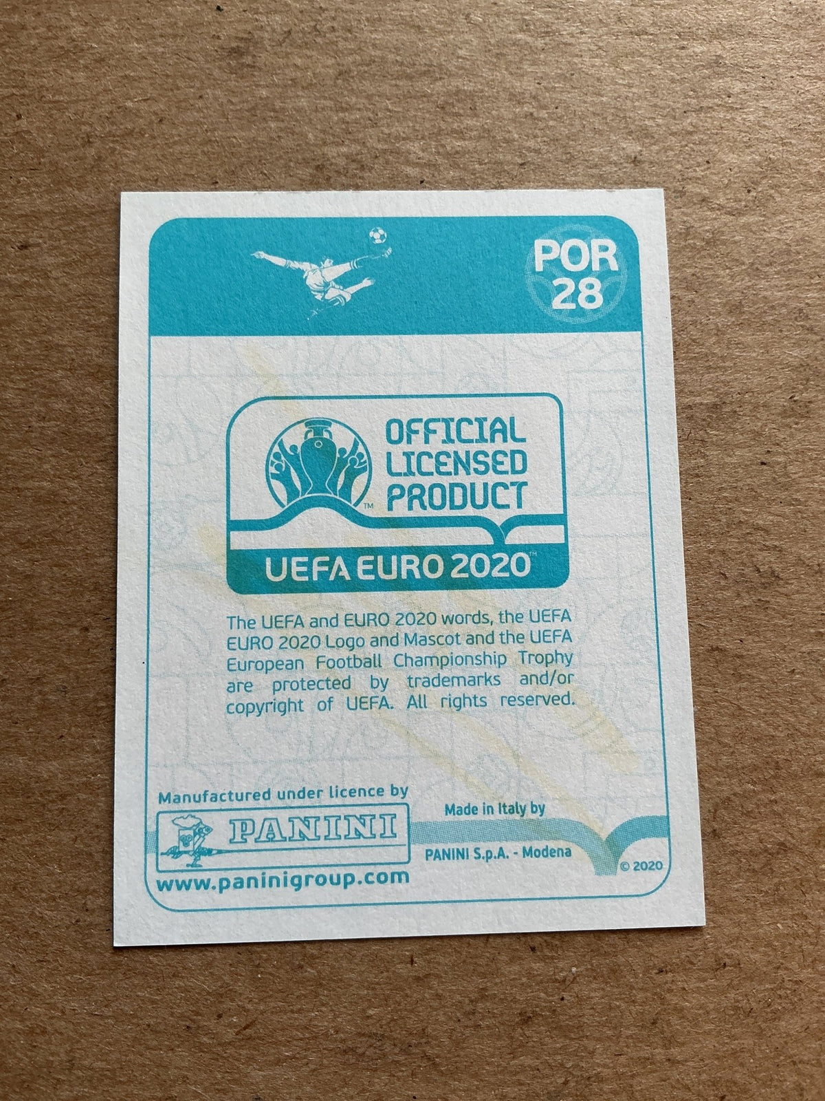 Gonçalo Guedes, Portugal 🇵🇹 UEFA Euro 2020 Panini hand signed - Autographs-World