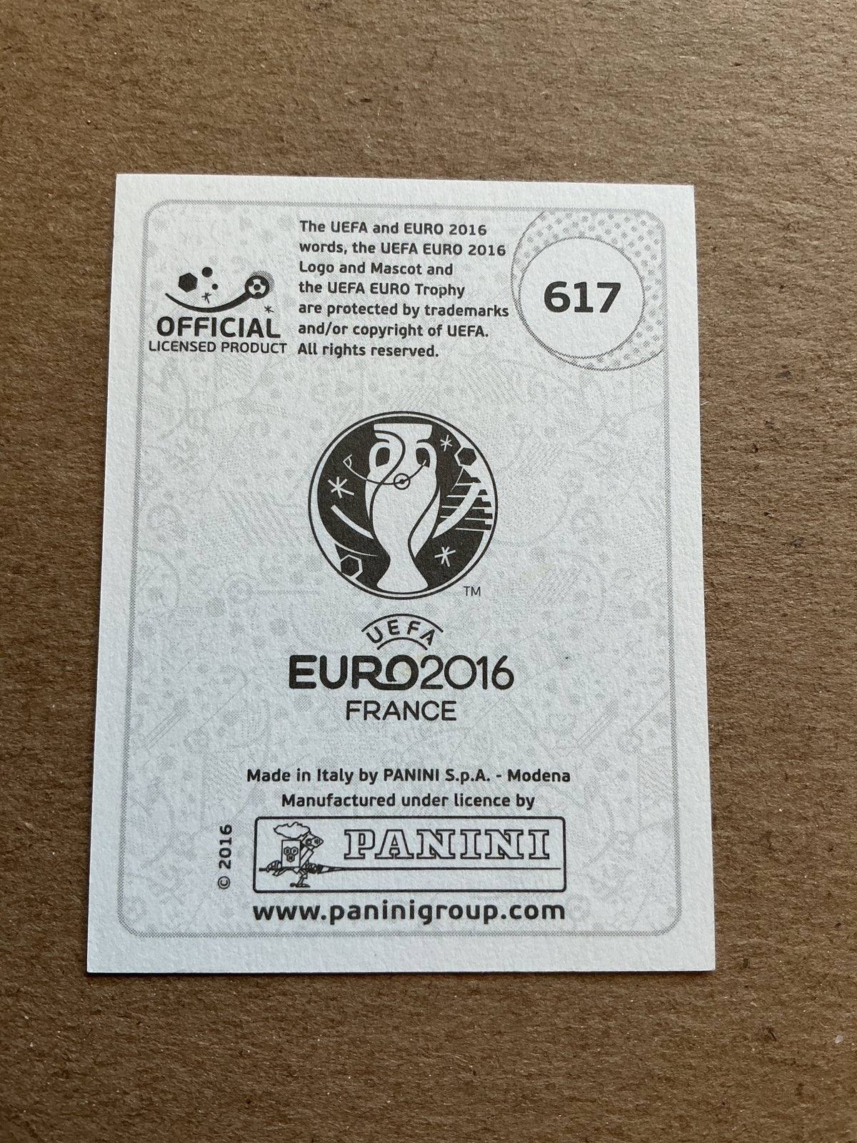 Gylfi Sigurdsson, Iceland 🇮🇸 UEFA Euro 2016 Panini hand signed - Autographs-World