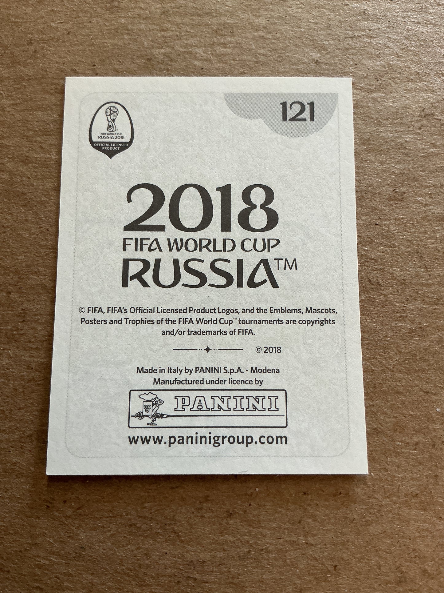 Joao Moutinho, Portugal 🇵🇹 FIFA World Cup 2018 Panini hand signed
