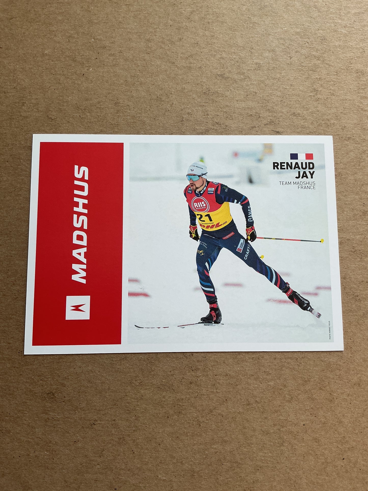 Renaud Jay, France 🇫🇷 Cross Country Winter 2025/26 hand signed
