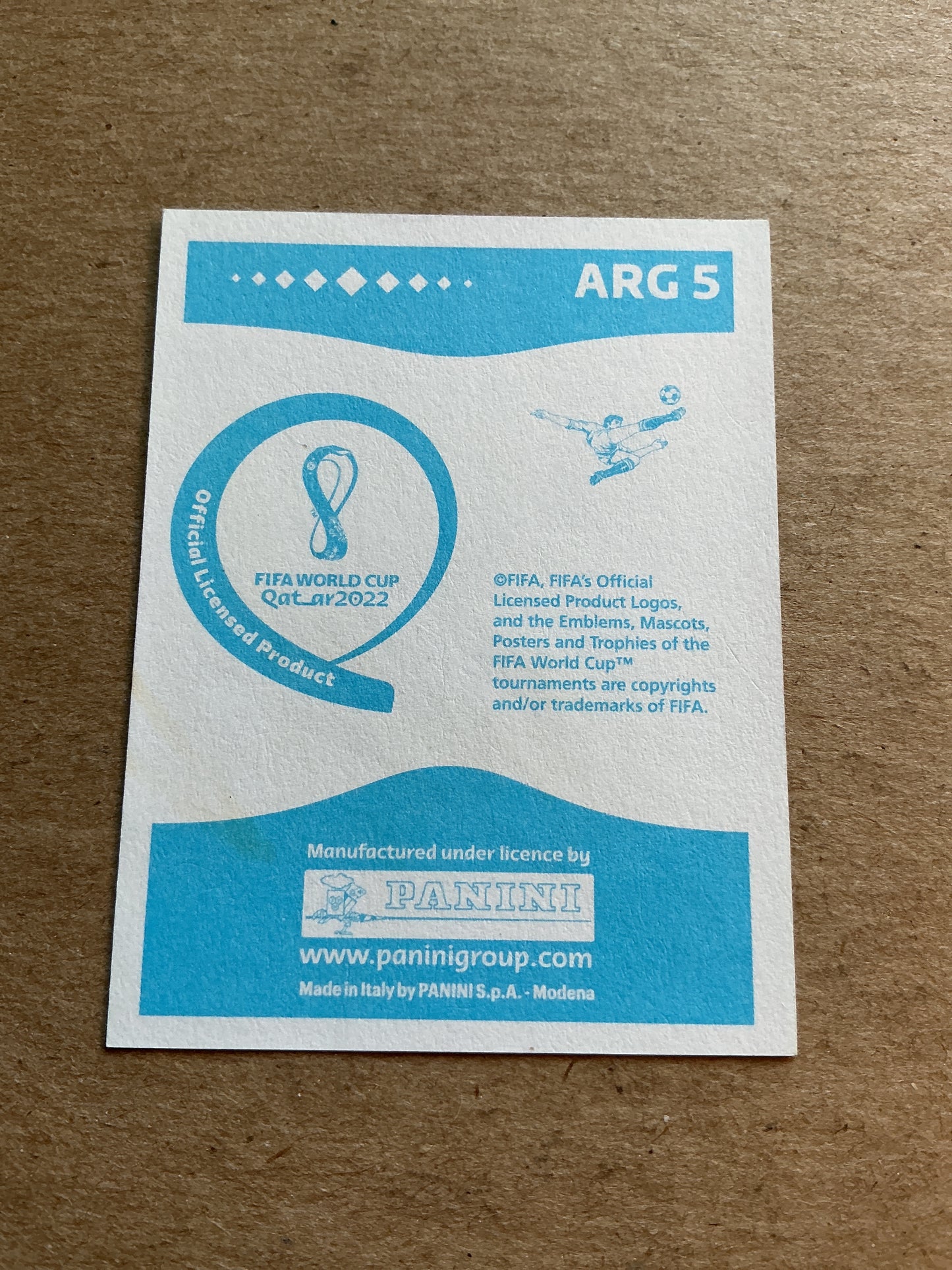 Marcos Acuna, Argentina 🇦🇷 FIFA World Cup 2022 Panini hand signed