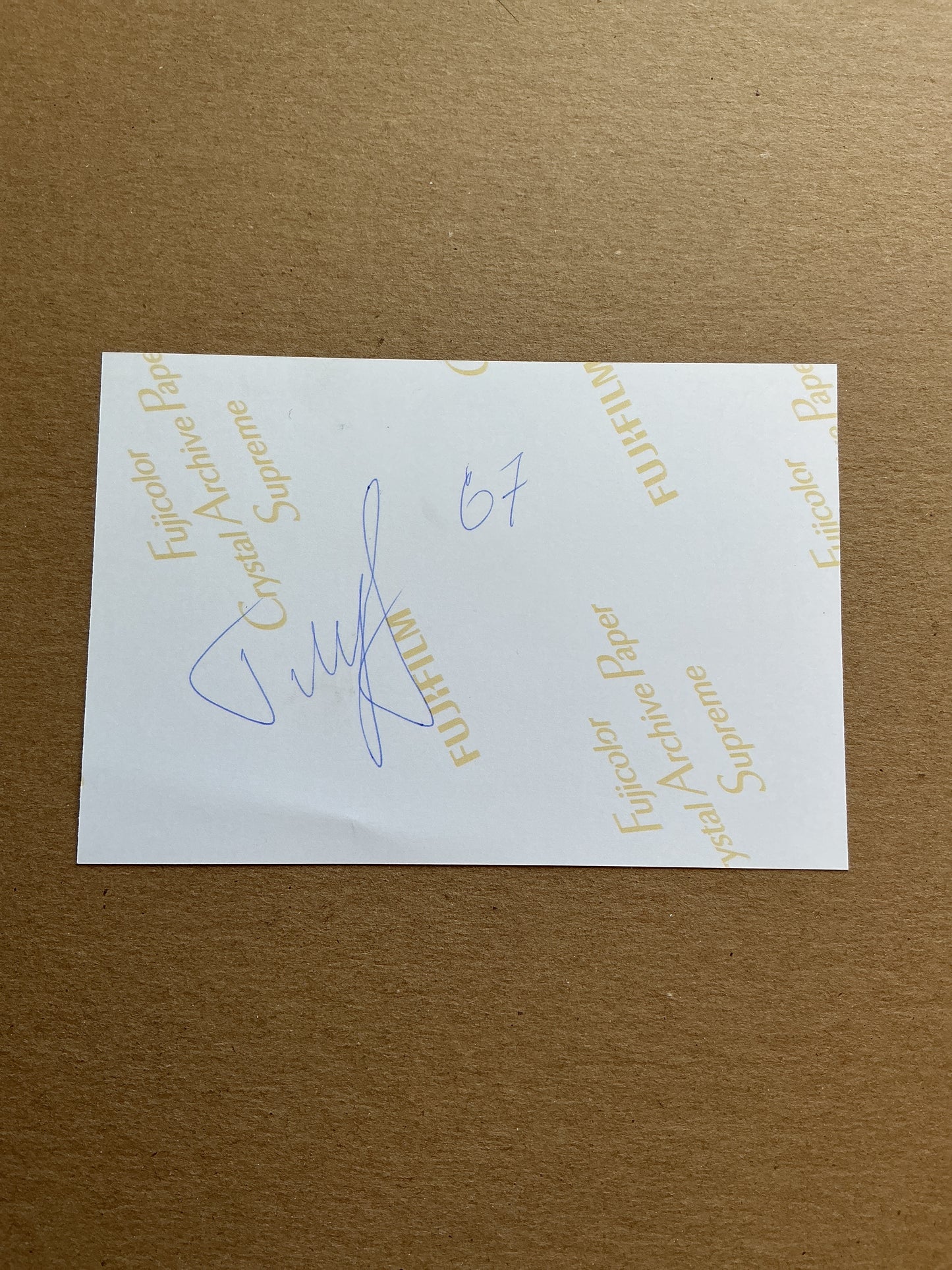 Roman Tugarev, Russia 🇷🇺 Lokomotiv Moscow 2019/20 hand signed