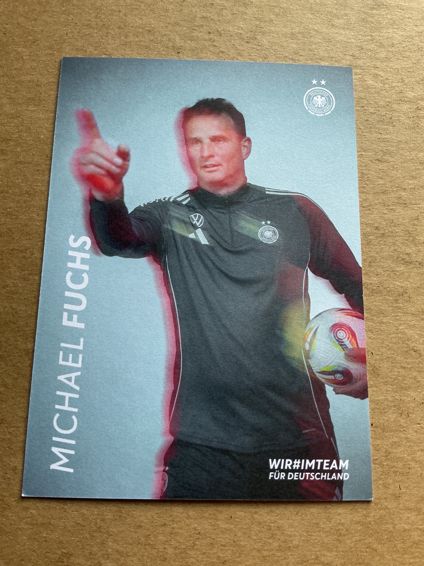 Michael Fuchs, Germany 🇩🇪 Women’s Euro Cup 2025 hand signed