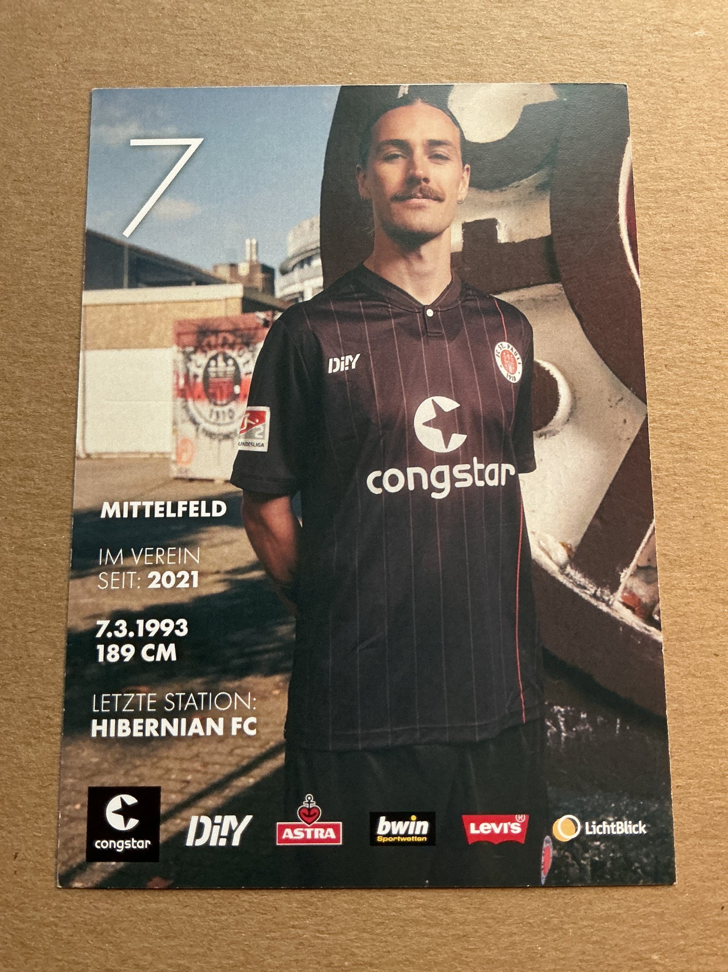 Jackson Irvine, Australia 🇦🇺 FC St. Pauli 2023/24 hand signed