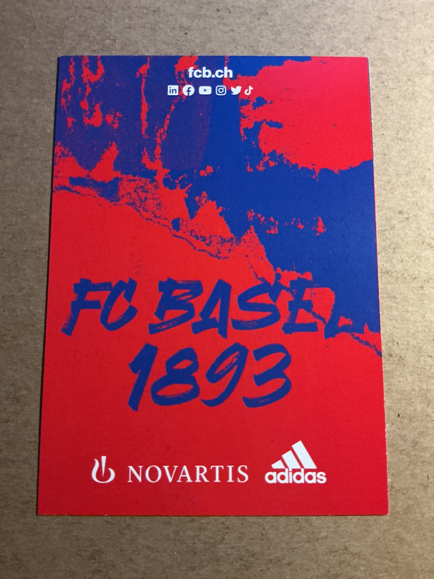 Felix Gebhardt, Germany 🇩🇪 FC Basel 2021/22 hand signed