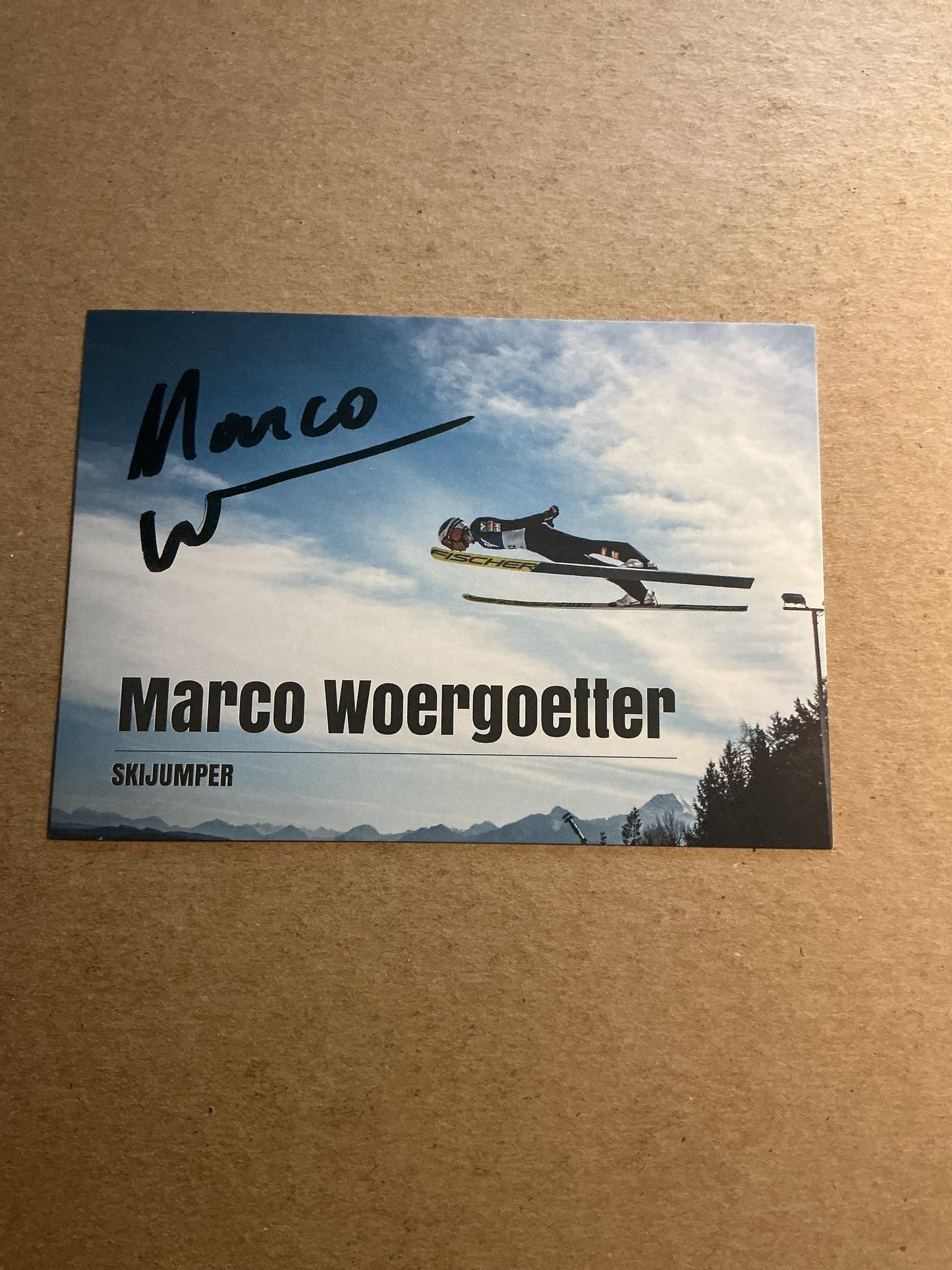 Marco Wörgötter, Austria 🇦🇹 Ski Jumping Winter Sports 2024/25 hand signed