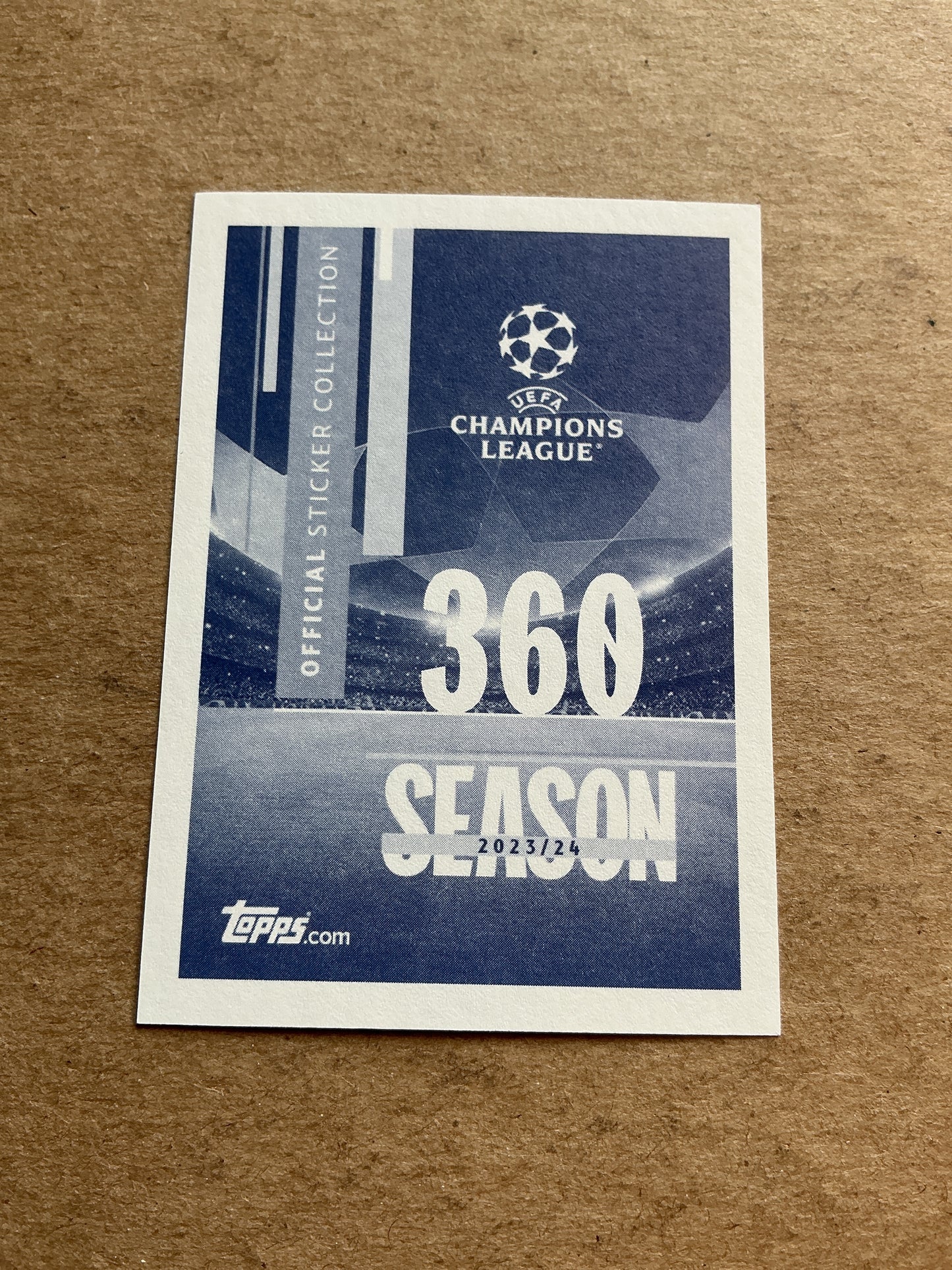 Manuel Ugarte, Uruguay 🇺🇾 Paris Saint-Germain 2023/24 Topps hand signed