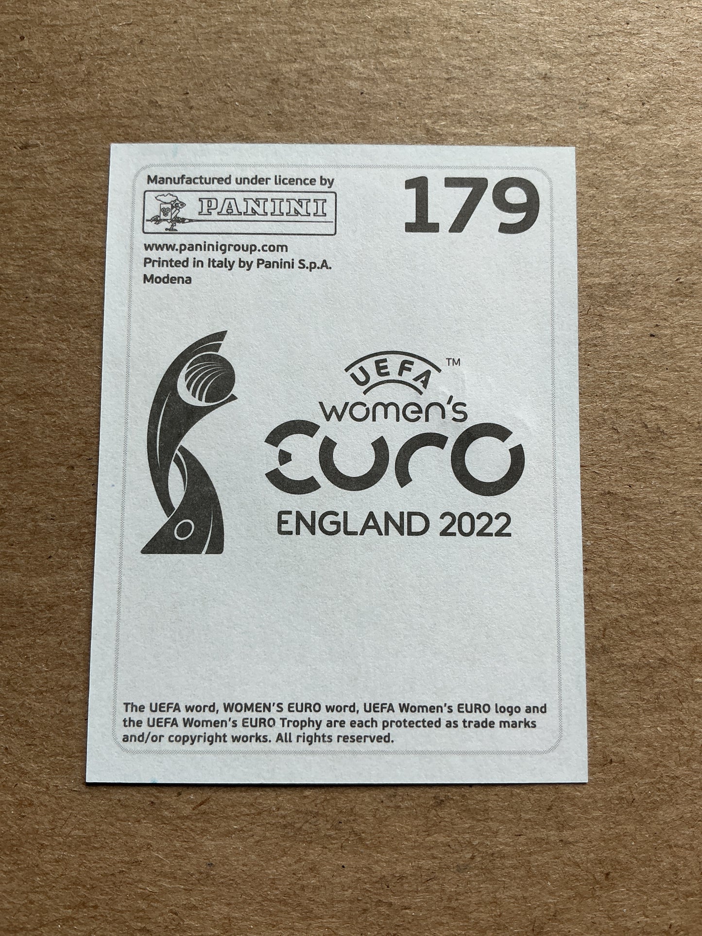 Tinja-Riika Korpela, Finland 🇫🇮 UEFA Women’s Euro Cup 2022 Panini hand signed