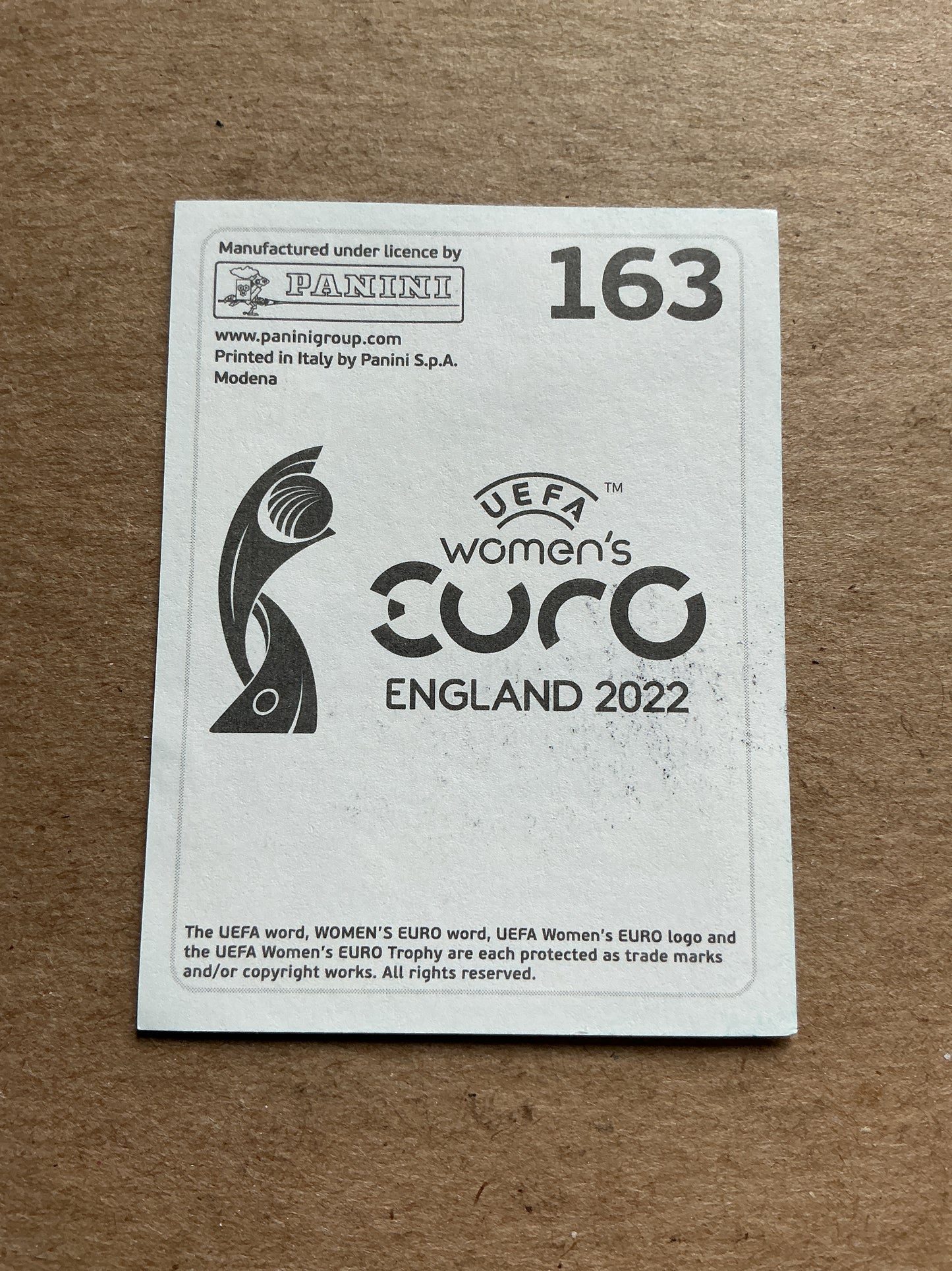 Irene Paredes, Spain 🇪🇸 UEFA Women’s Euro Cup 2022 Panini hand signed