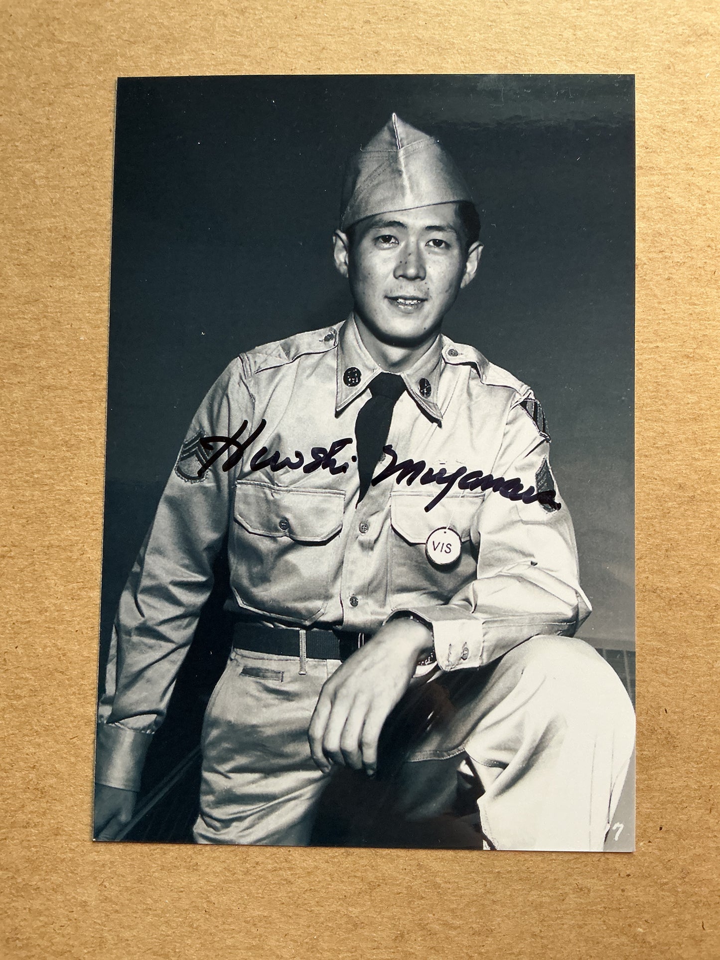 Hiroshi Miyamura, USA 🇺🇸 Korean War Medal of Honor hand signed