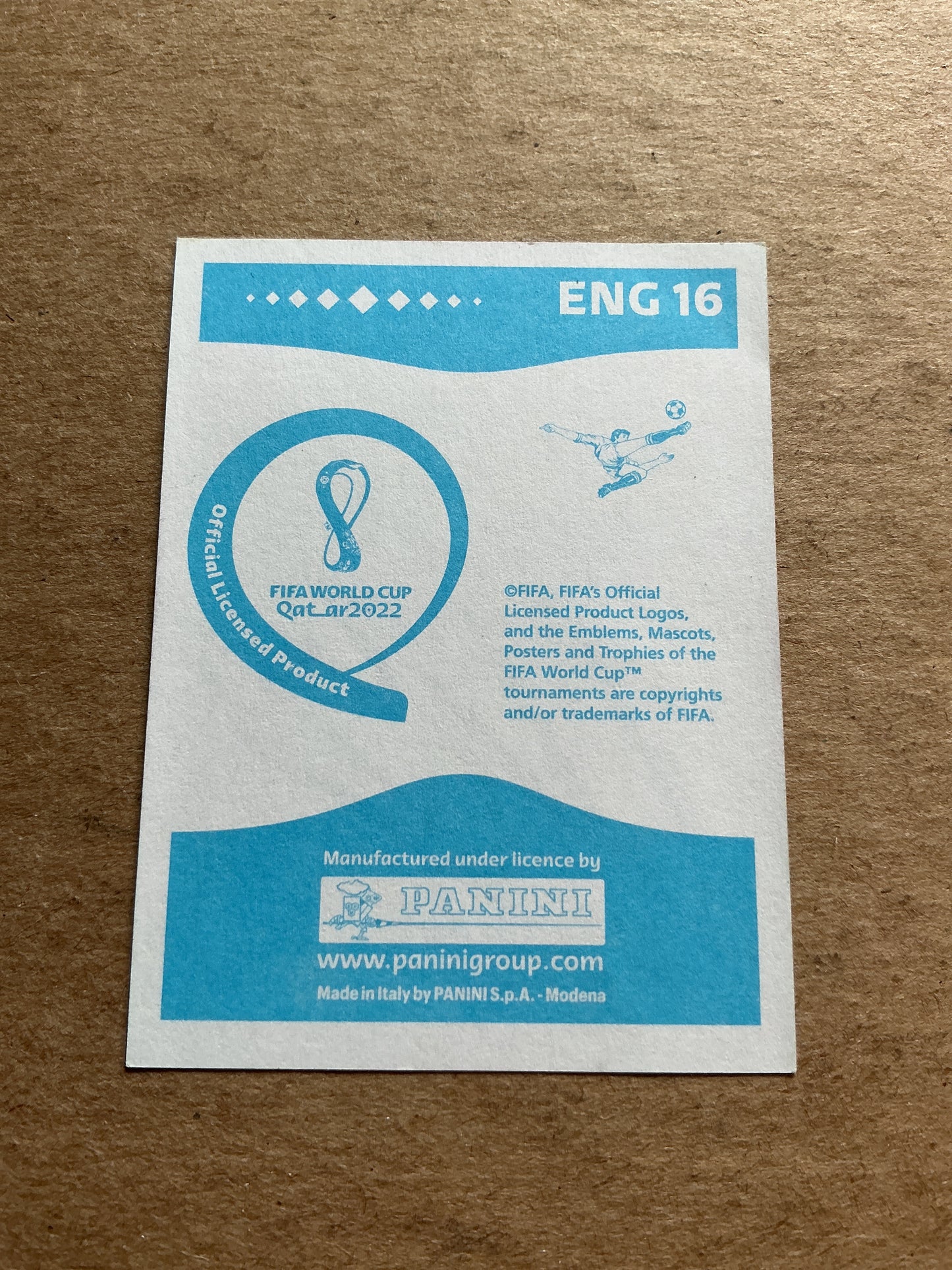 Declan Rice, England 🏴 FIFA World Cup 2022 Panini hand signed