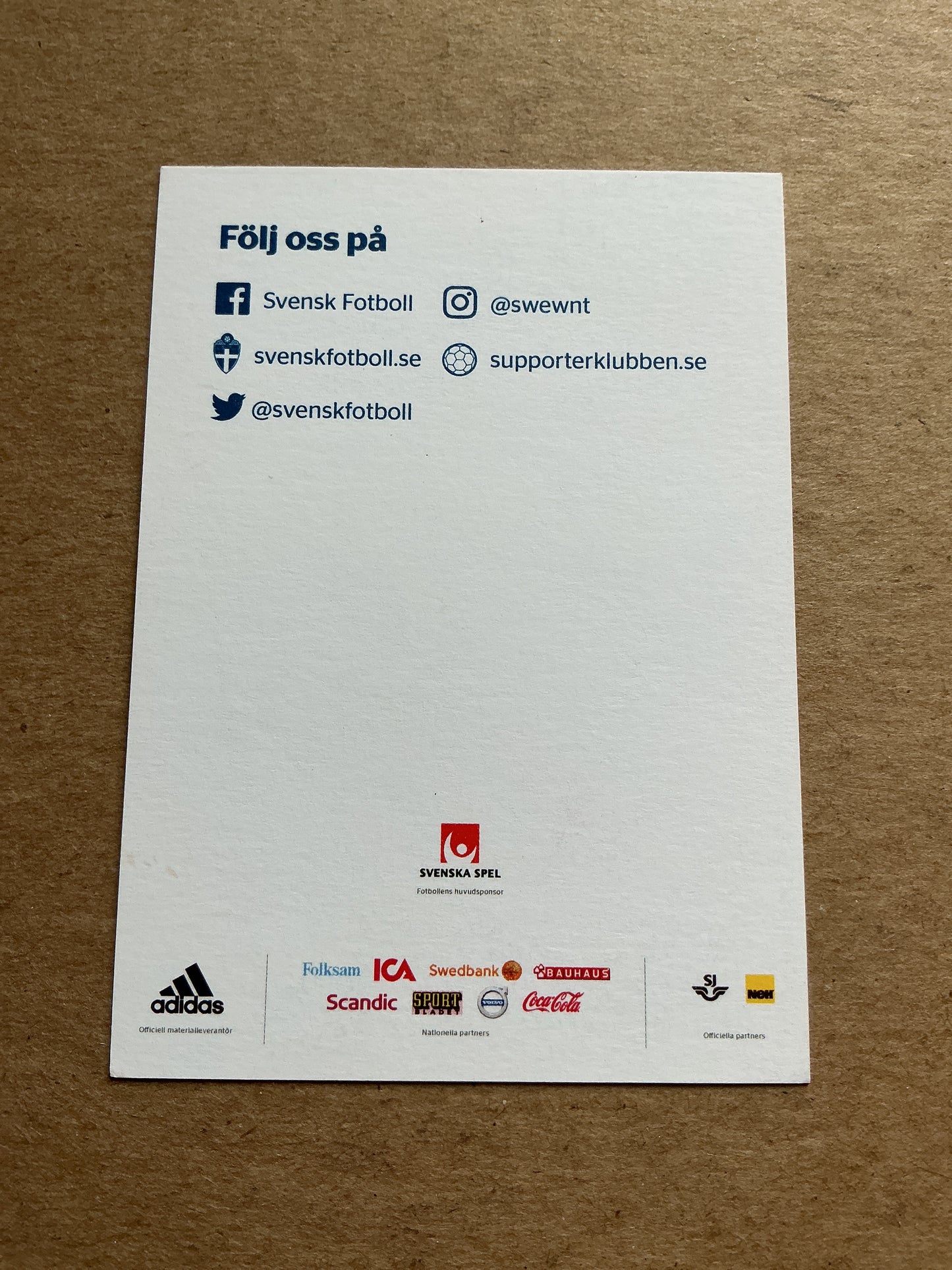 Nilla Fischer, Sweden 🇸🇪 UEFA Women’s Euro 2022 hand signed