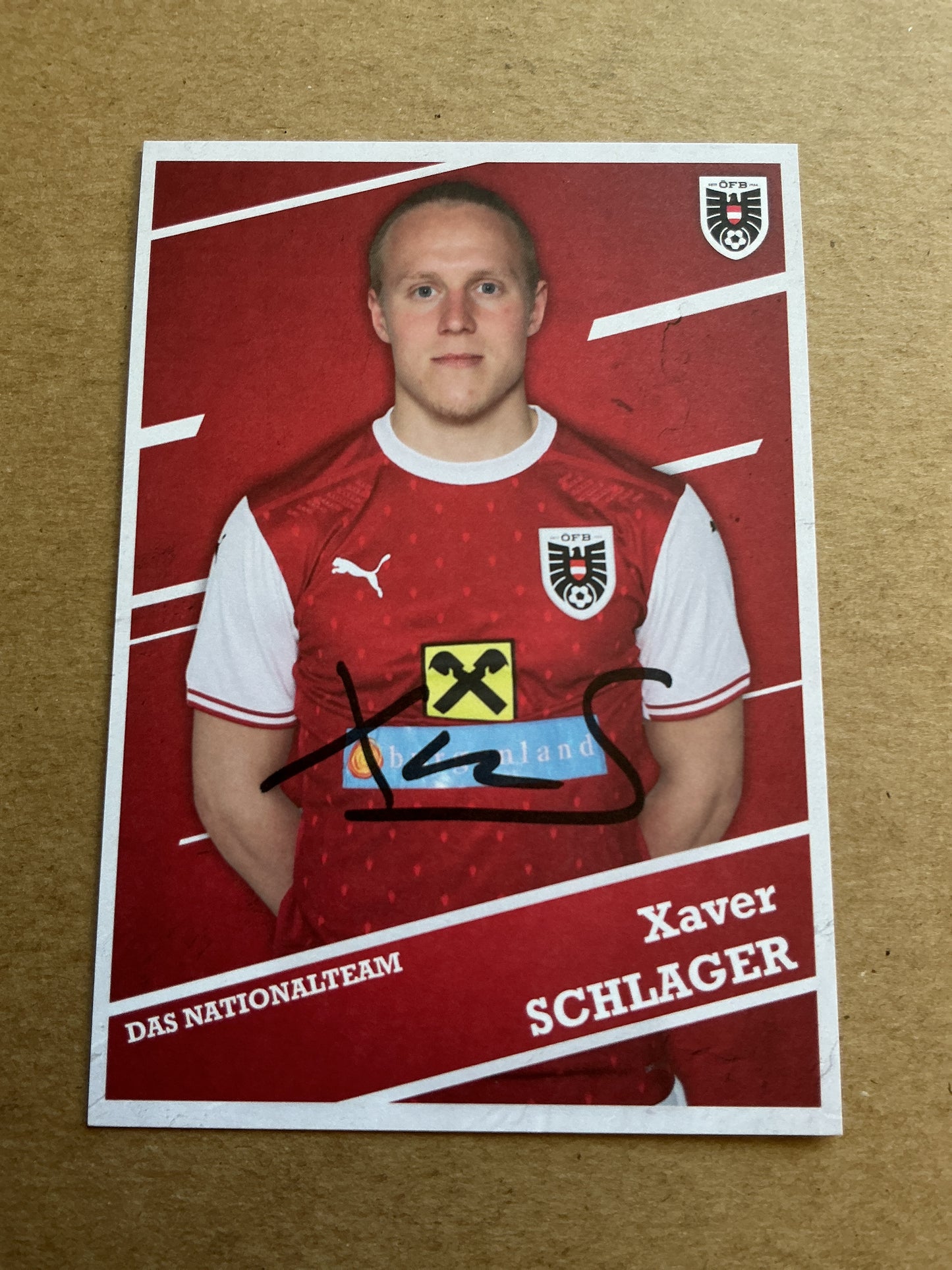 Xaver Schlager, Austria 🇦🇹 2021 hand signed