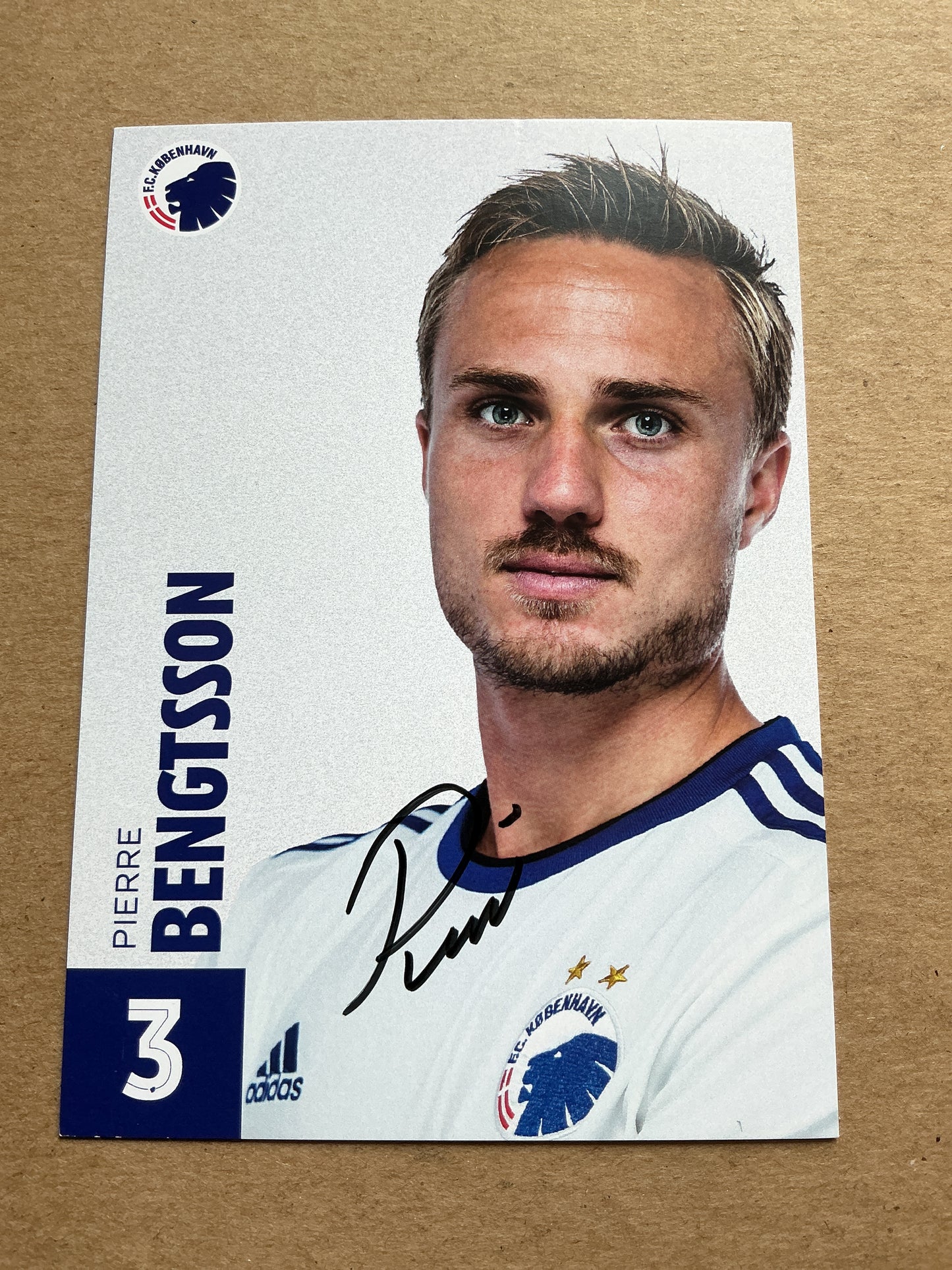 Pierre Bengtsson, Sweden 🇸🇪 FC Copenhagen 2018/19 hand signed