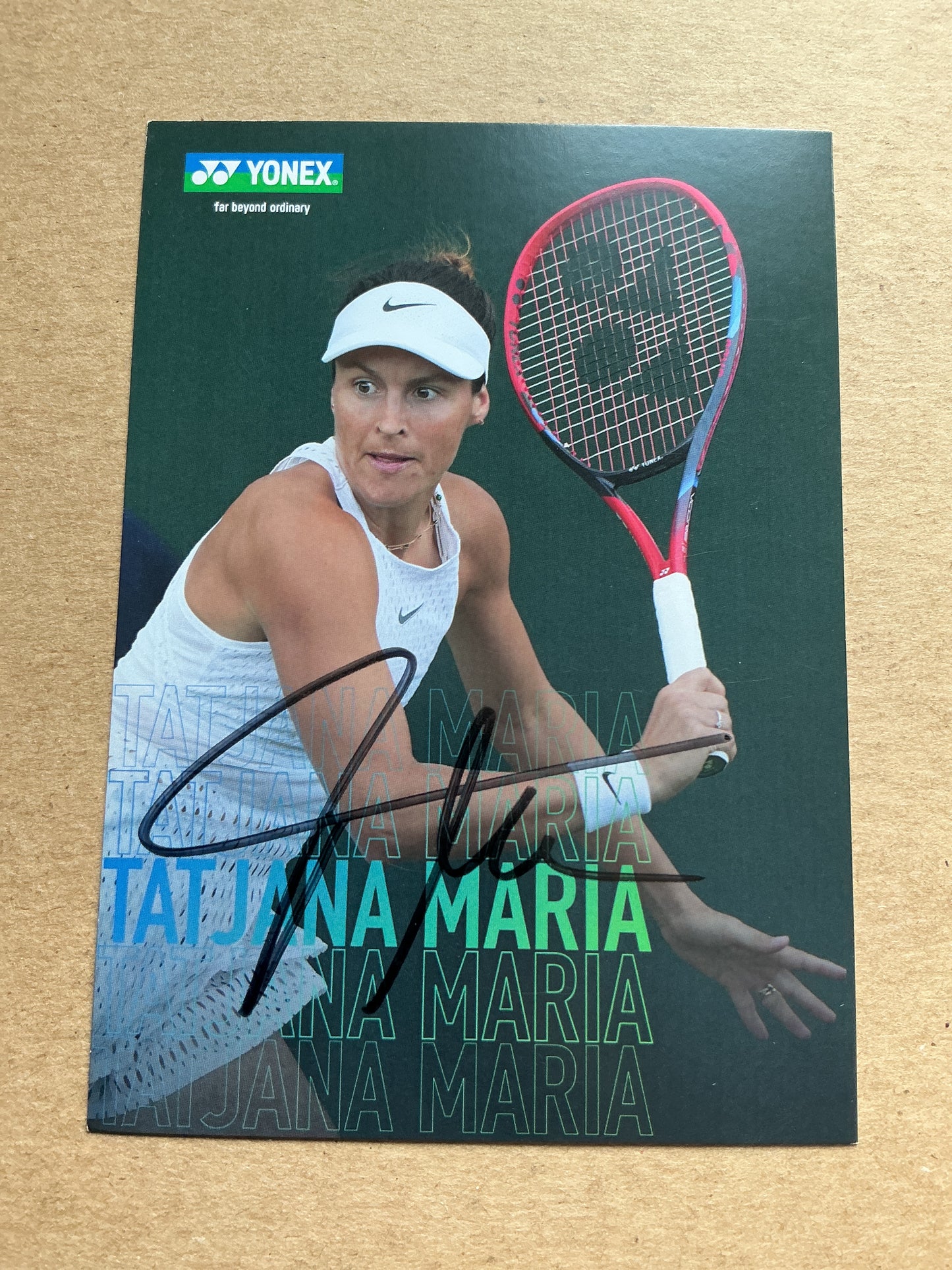 Tatjana Maria, Germany 🇩🇪 Tennis Sports 2025 hand signed