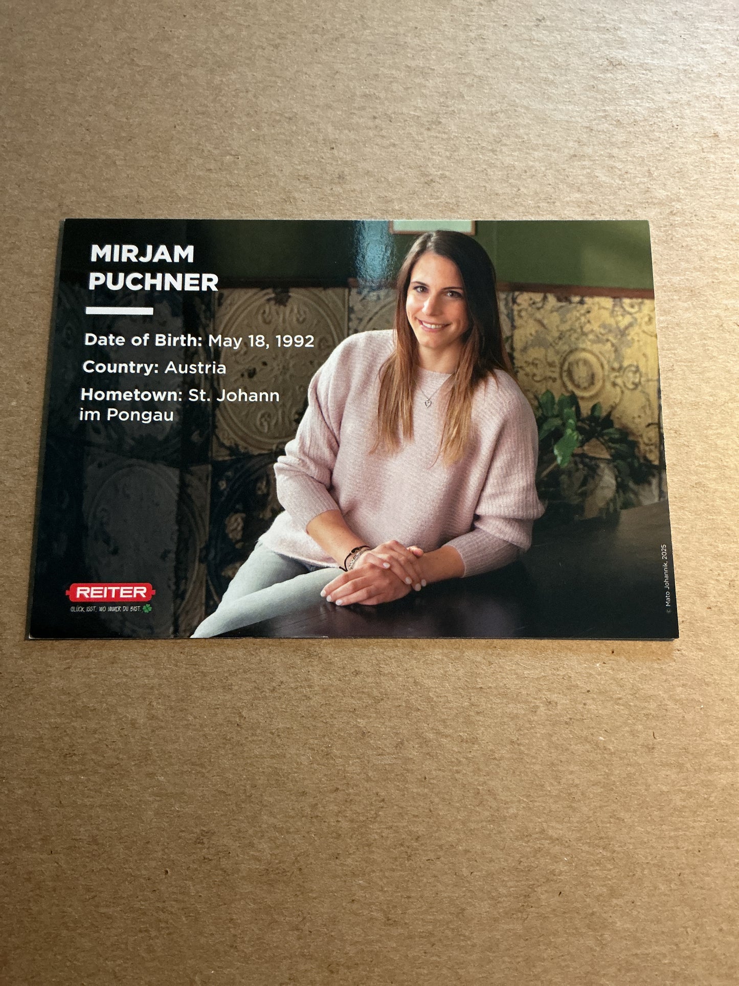 Mirjam Puchner, Austria 🇦🇹 Alpine Winter Sports 2024/25 hand signed