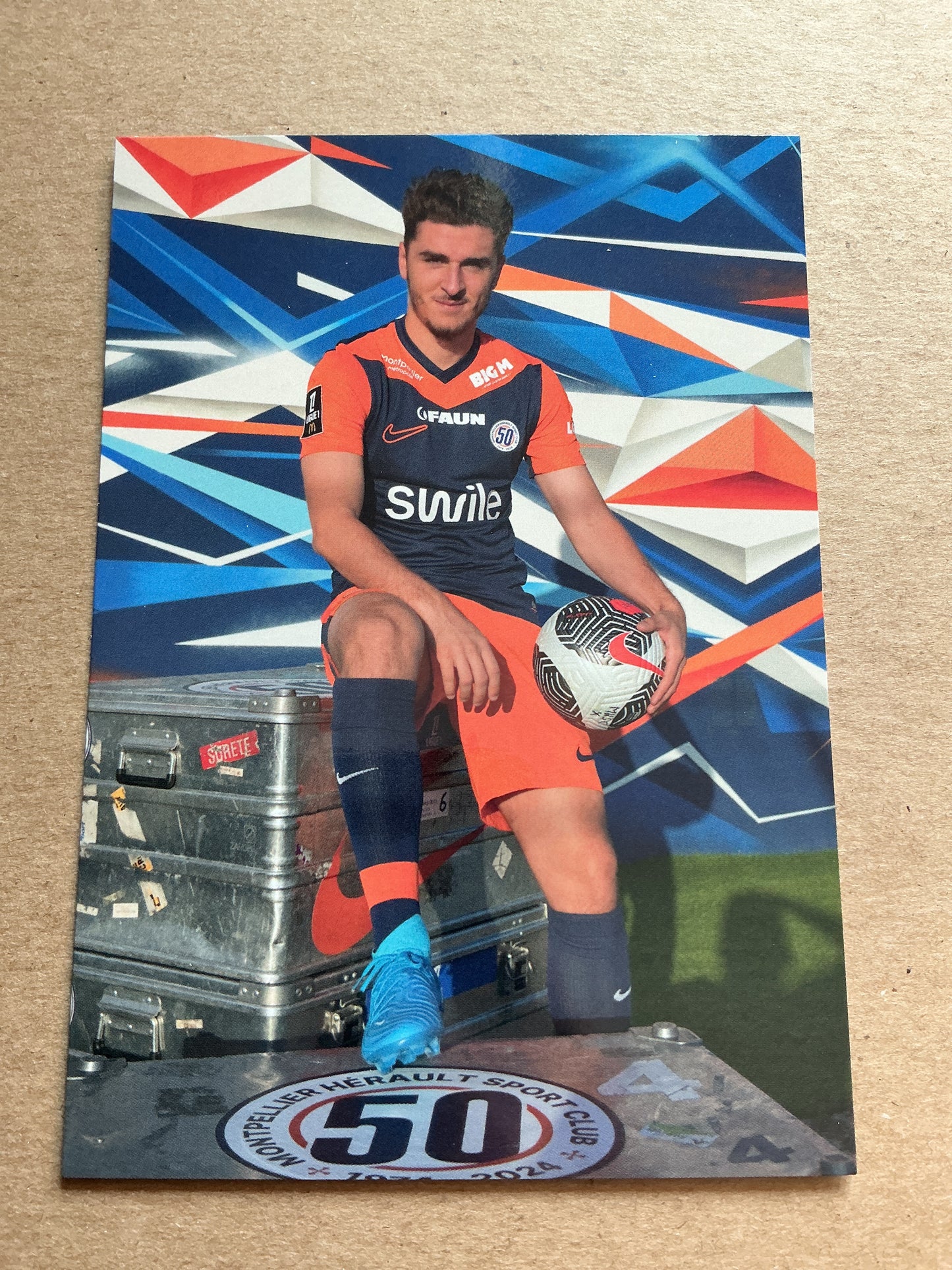 Joris Chotard, France 🇫🇷 Montpellier HSC 2024/25 hand signed