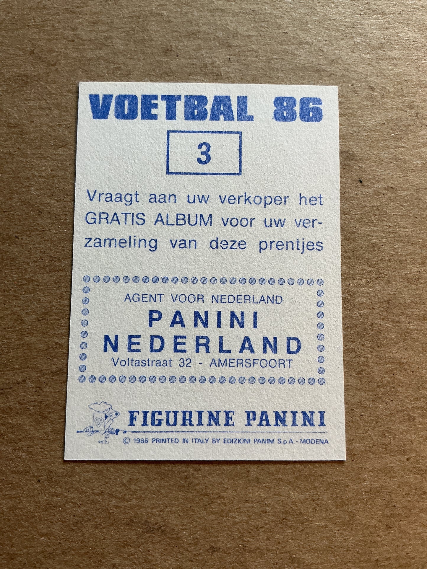 Hans Galje, Netherlands 🇳🇱 Ajax Amsterdam 1986 Panini hand signed